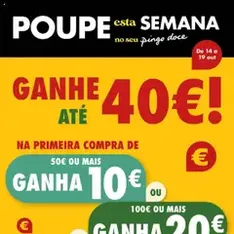 Pingo Doce folheto - pré-visualização do folheto, válido a partir de 14/10/2025