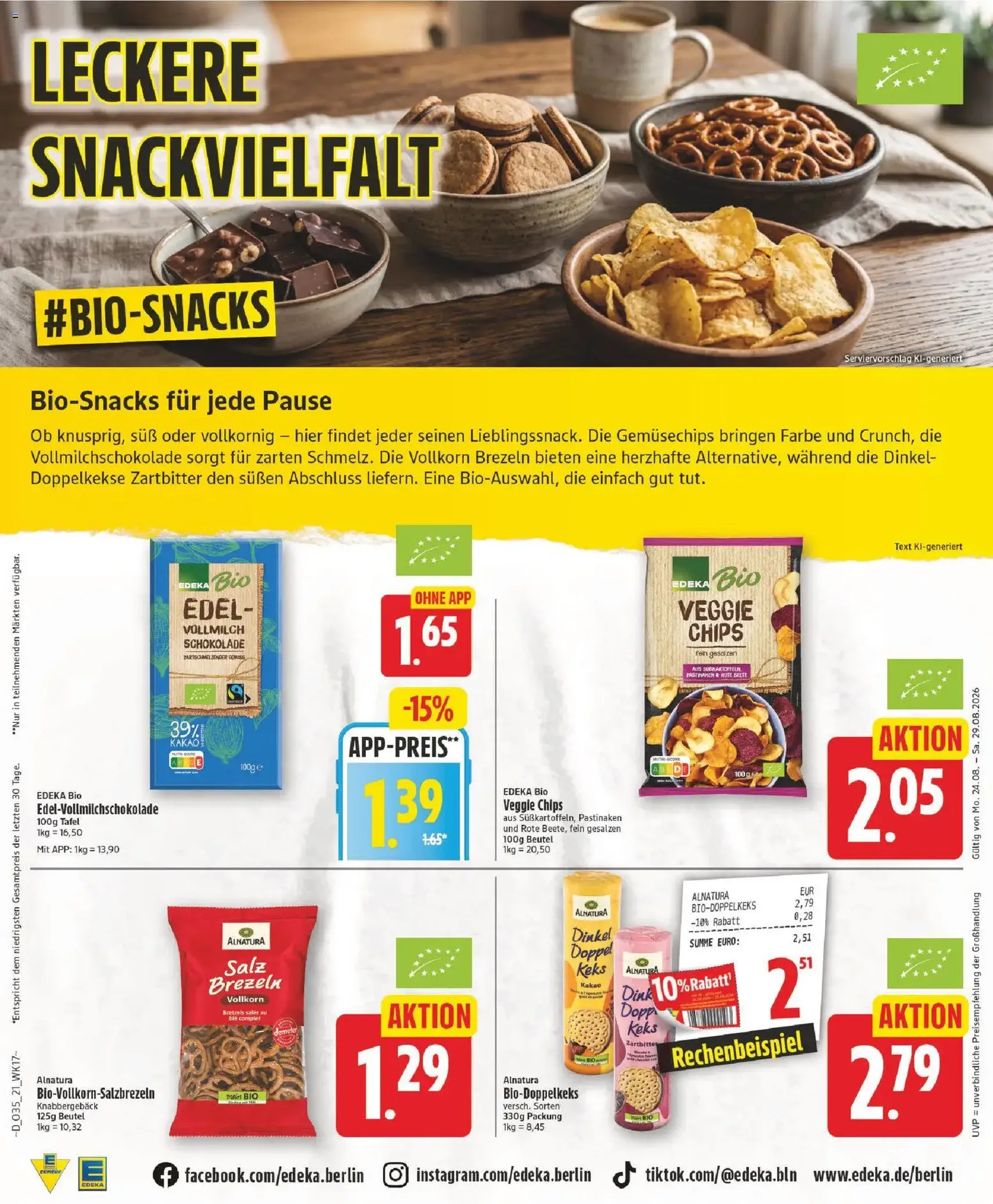 Edeka Prospekt - Gültiger Prospekt ab 24.08.2026, Seite 23 von insgesamt 29