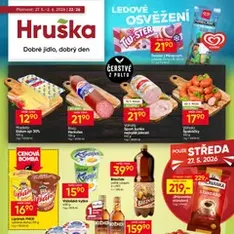 Hruška leták - náhled letáku platný od 27.05.2026