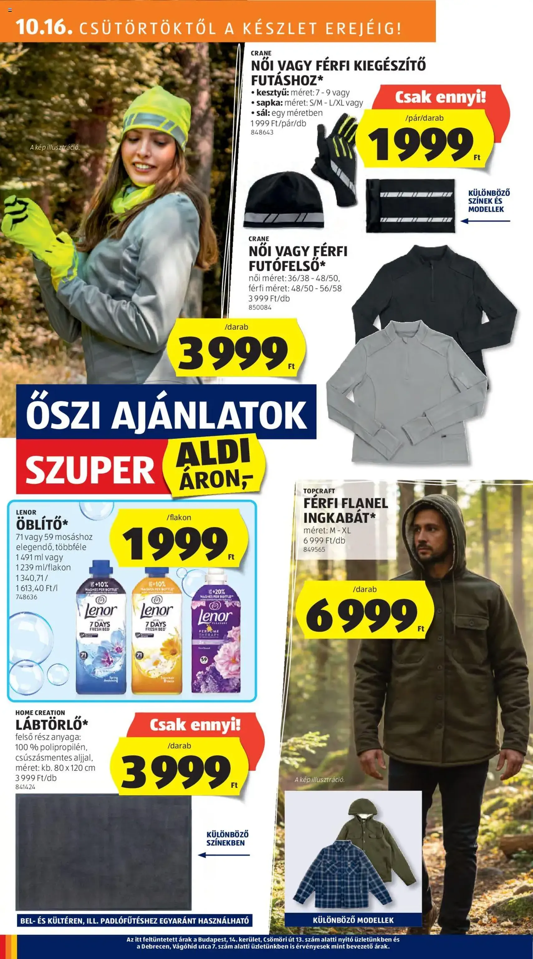 Aldi Akciós újság - 2025.10.16. érvényes szórólap 24 oldal 50 oldalból Aldi Akciós újság - 2025.10.16. érvényes szórólap 24 oldal 50 oldalból