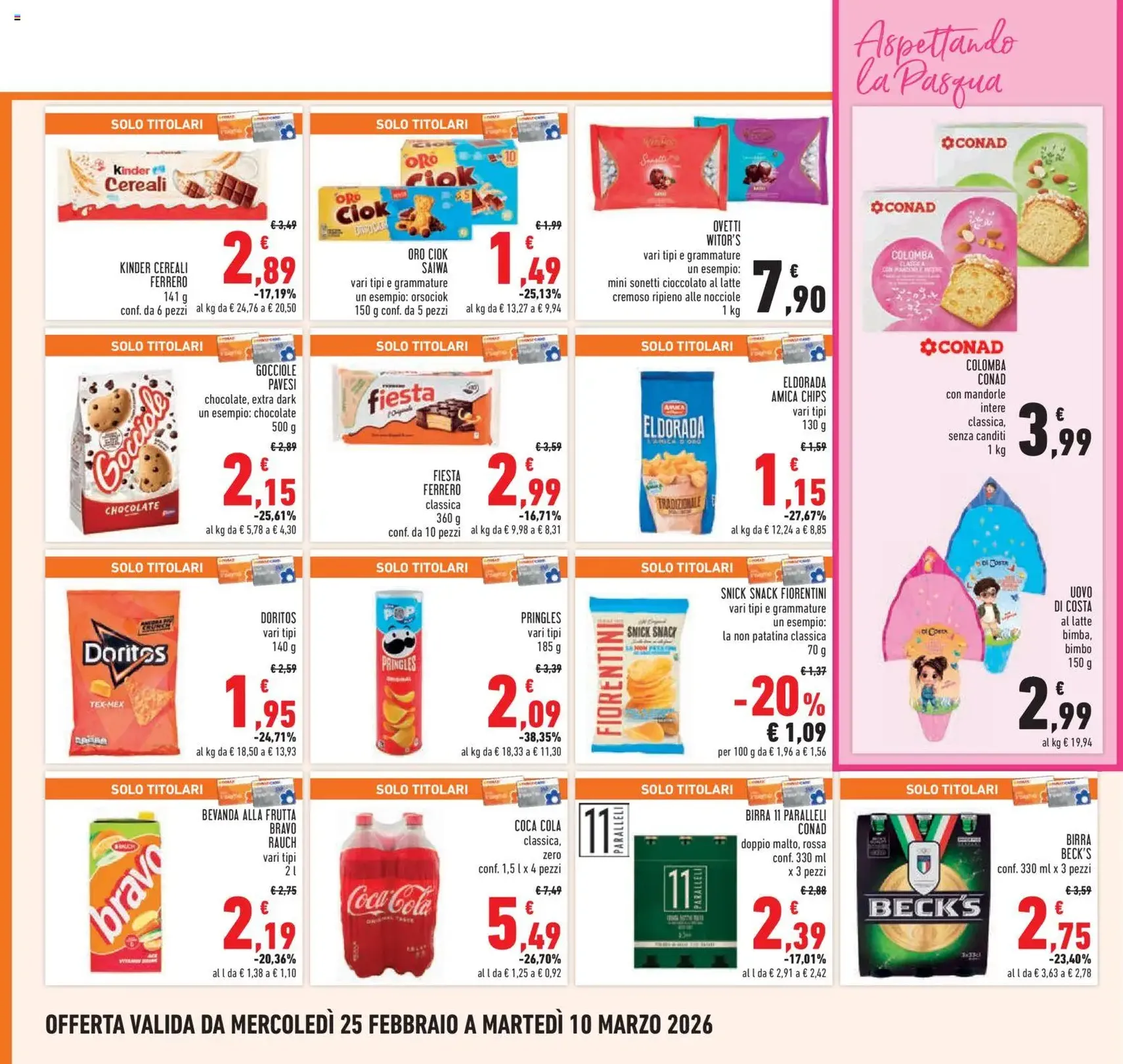 Volantino Conad - volantino valido dal 25/02/2026 pagina 20 di 28