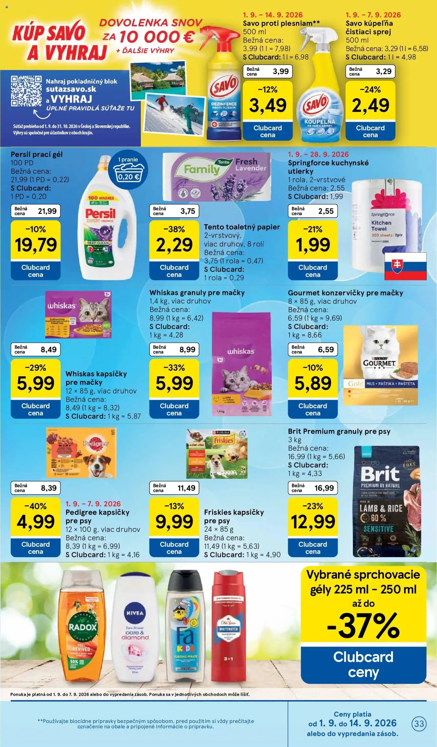 Tesco Hypermarket - leták - platný leták od 02.09.2026 strana 33 z 41