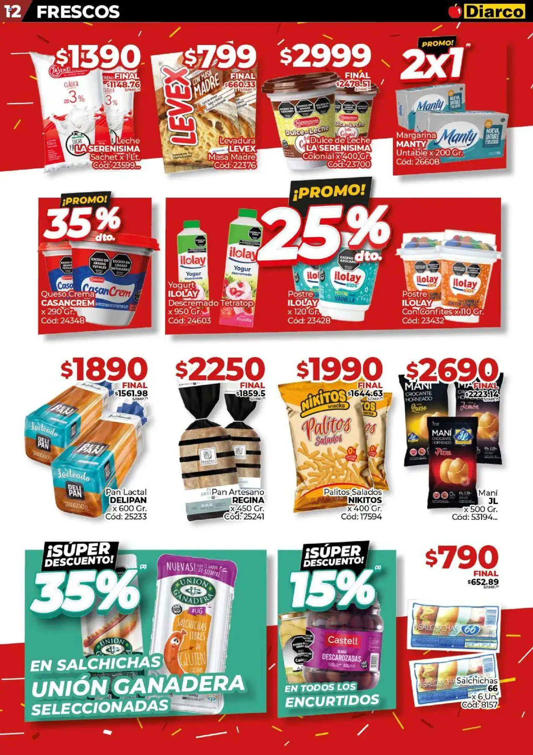 Diarco ofertas - folleto válido desde 28/07/2025 página 12 de 22 Diarco ofertas - folleto válido desde 28/07/2025 página 12 de 22