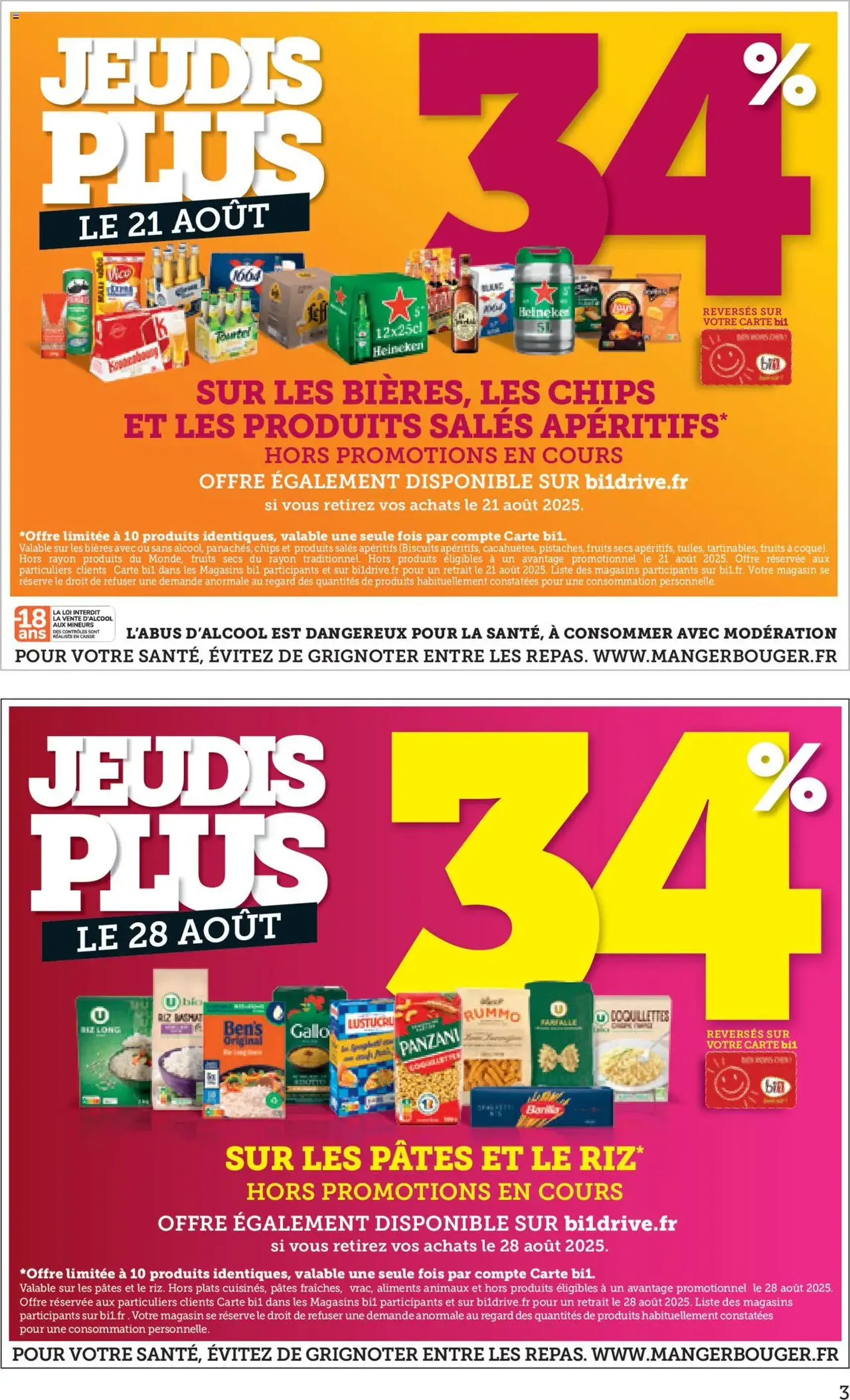 Bi1 catalogue - brochure valable à partir du 19/08/2025, page 3 sur 28 Bi1 catalogue - brochure valable à partir du 19/08/2025, page 3 sur 28