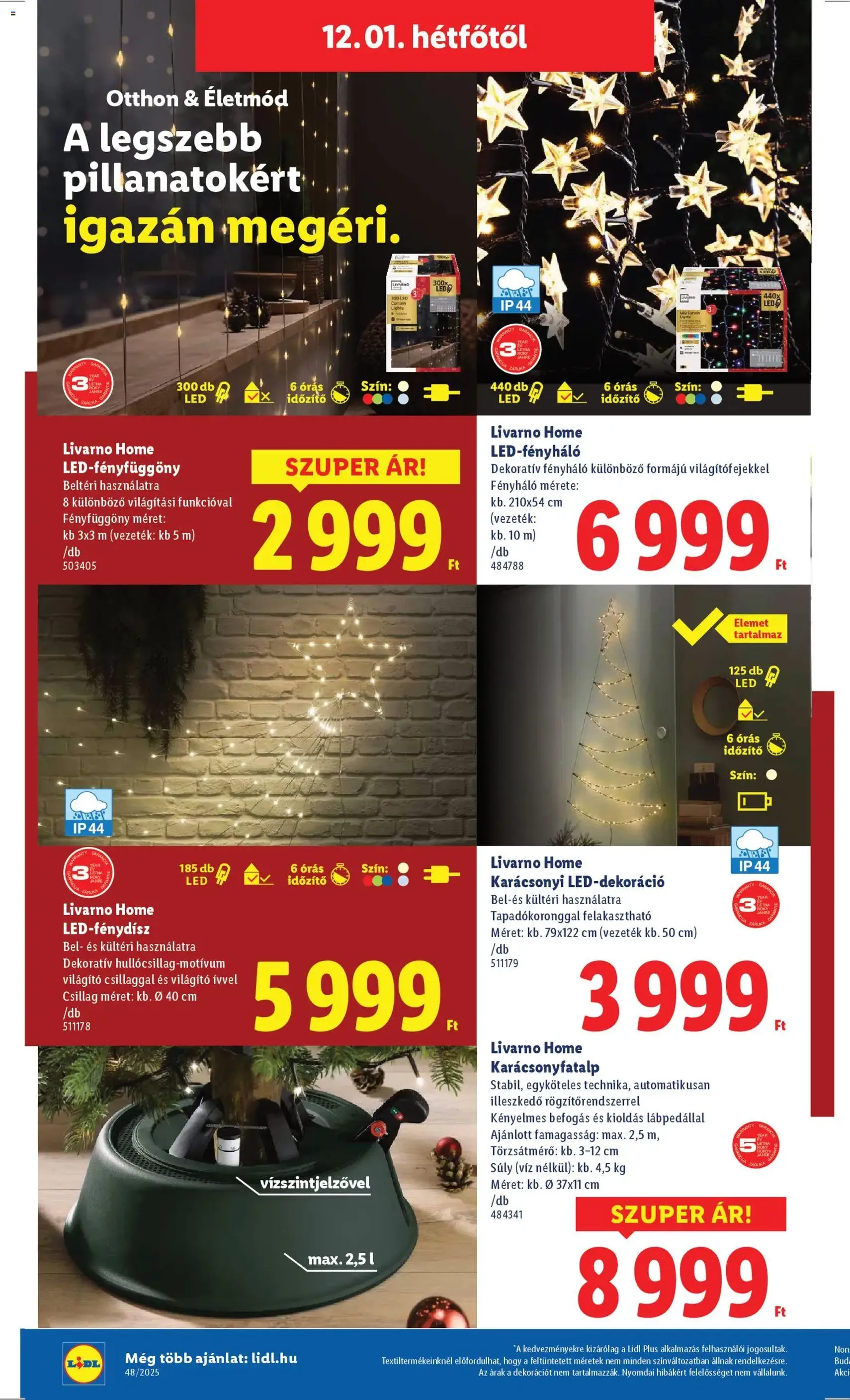 Lidl Akciós újság - 2025.11.27. érvényes szórólap 48 oldal 68 oldalból