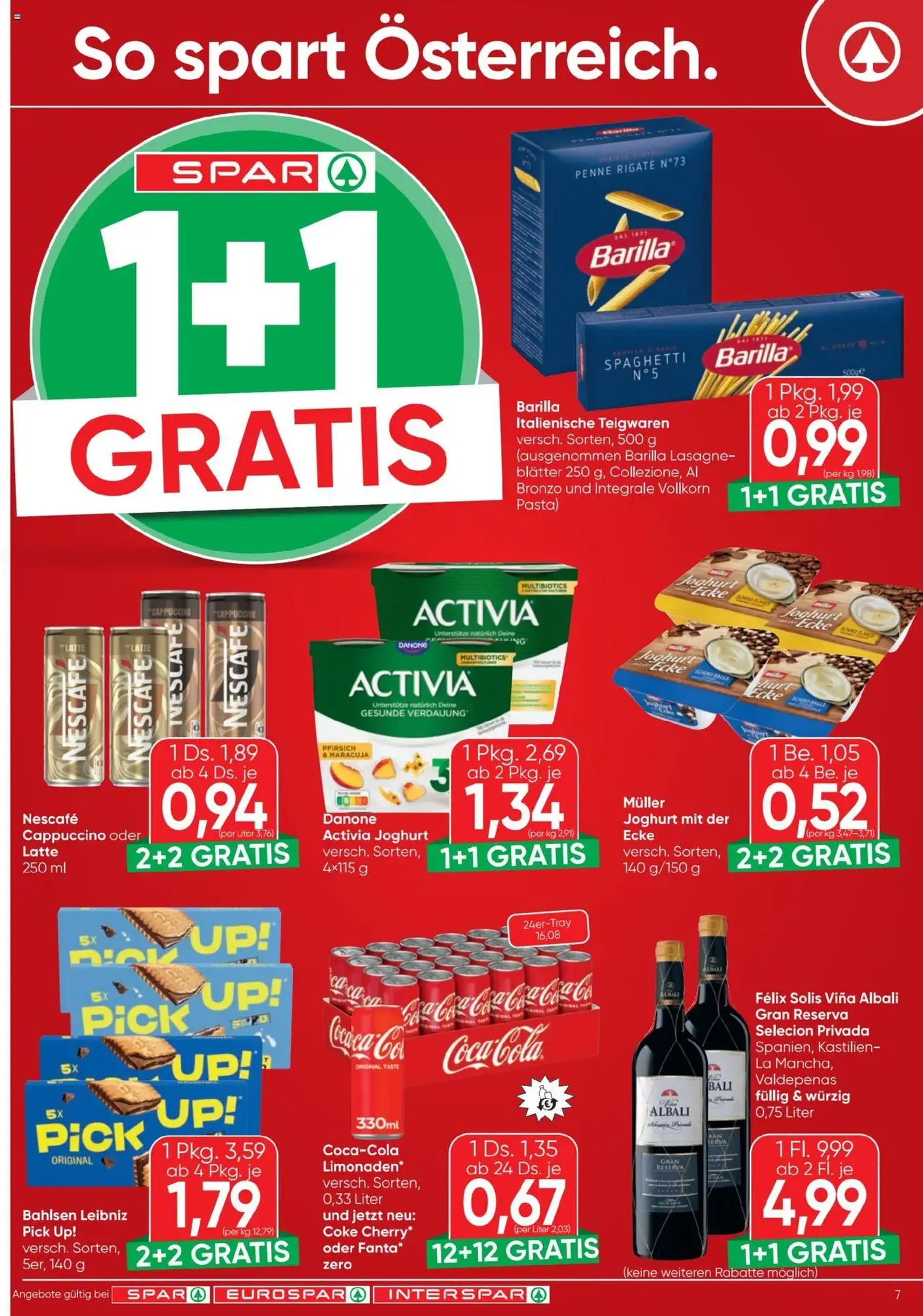 Spar Flugblatt - Gültiger Prospekt ab 02.10.2025, Seite 7 von insgesamt 16