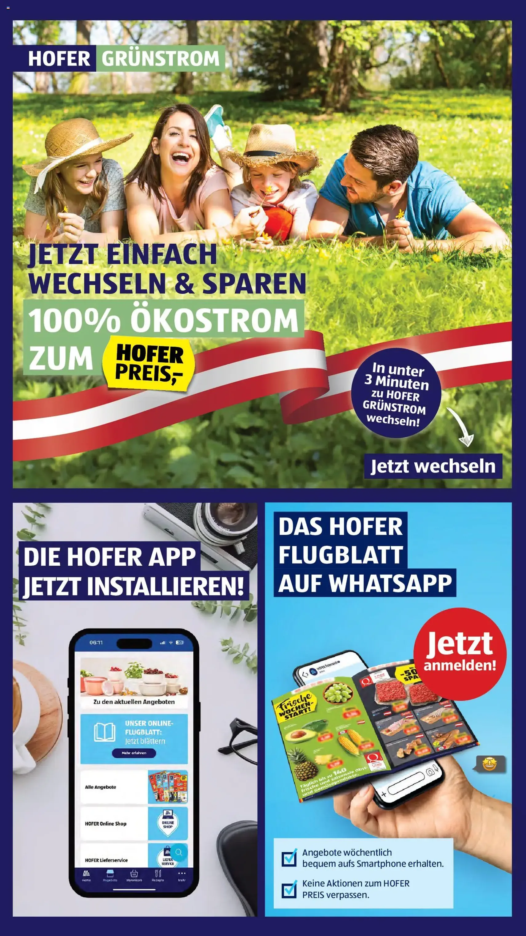 Hofer Flugblatt - Gültiger Prospekt ab 11.03.2026, Seite 3 von insgesamt 48