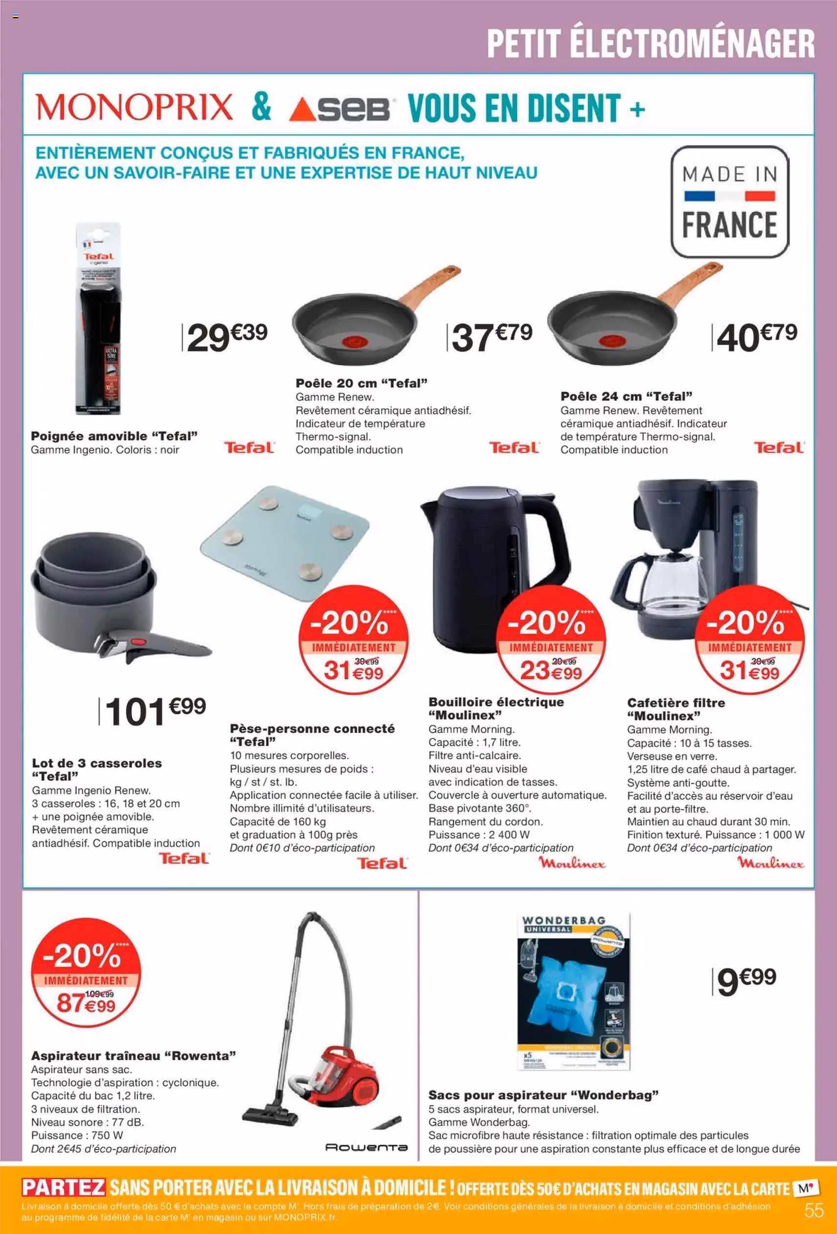 Monoprix catalogue - brochure valable à partir du 23/09/2025, page 55 sur 56 Monoprix catalogue - brochure valable à partir du 23/09/2025, page 55 sur 56