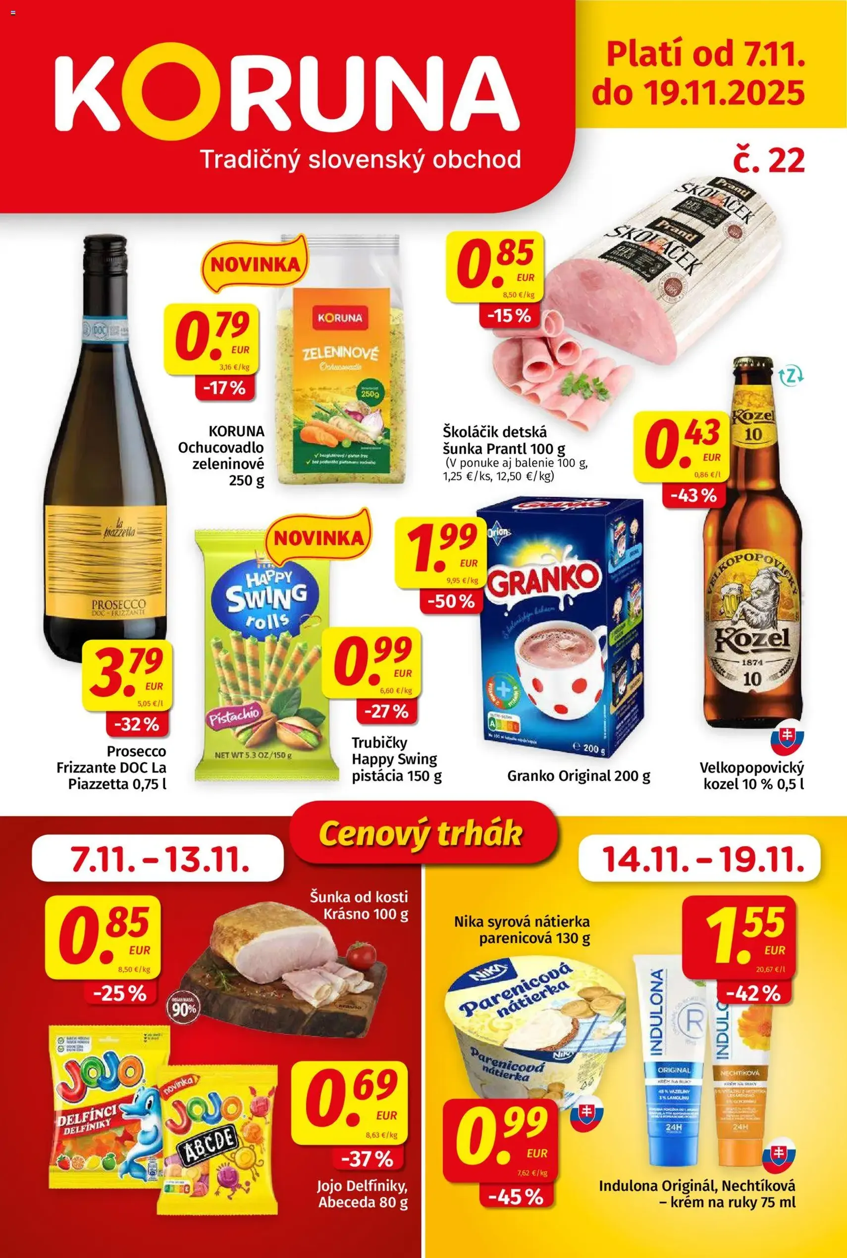 Koruna leták - platný leták od 07.11.2025 strana 1 z 24