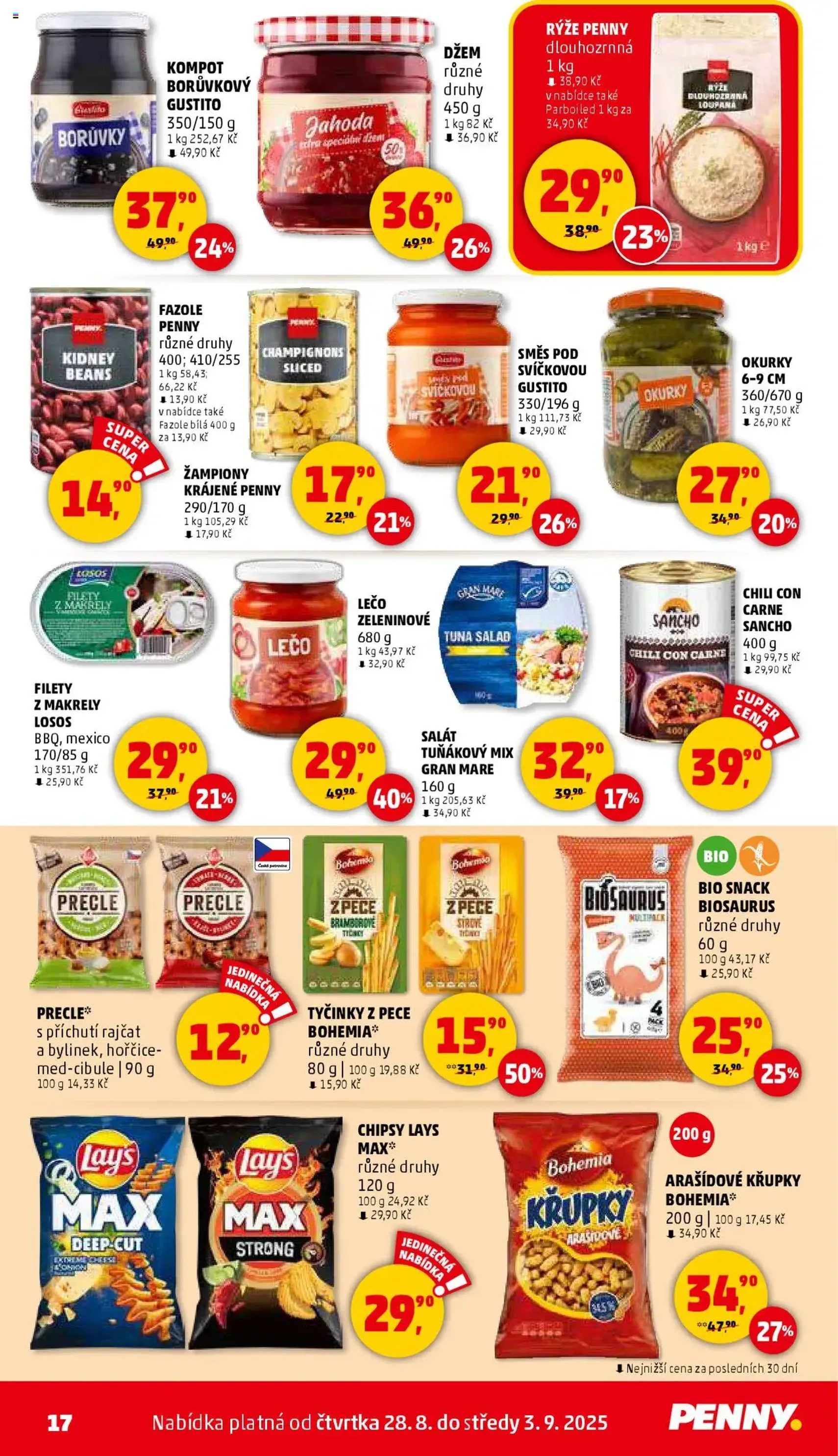 Penny Market leták - Čtvrtečník - platný leták od 28.08.2025 strana 17 z 36 Penny Market leták - Čtvrtečník - platný leták od 28.08.2025 strana 17 z 36
