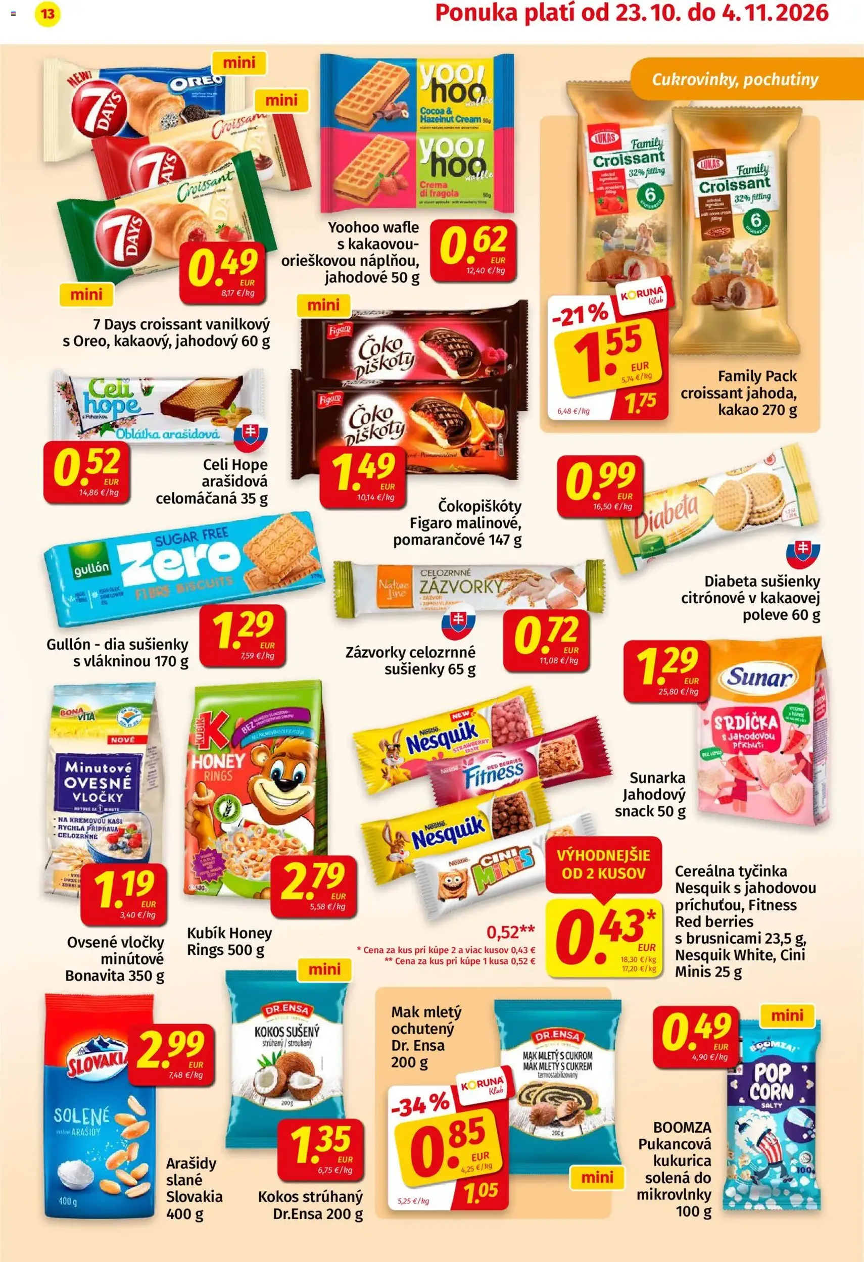 Koruna leták - platný leták od 23.10.2026 strana 13 z 24