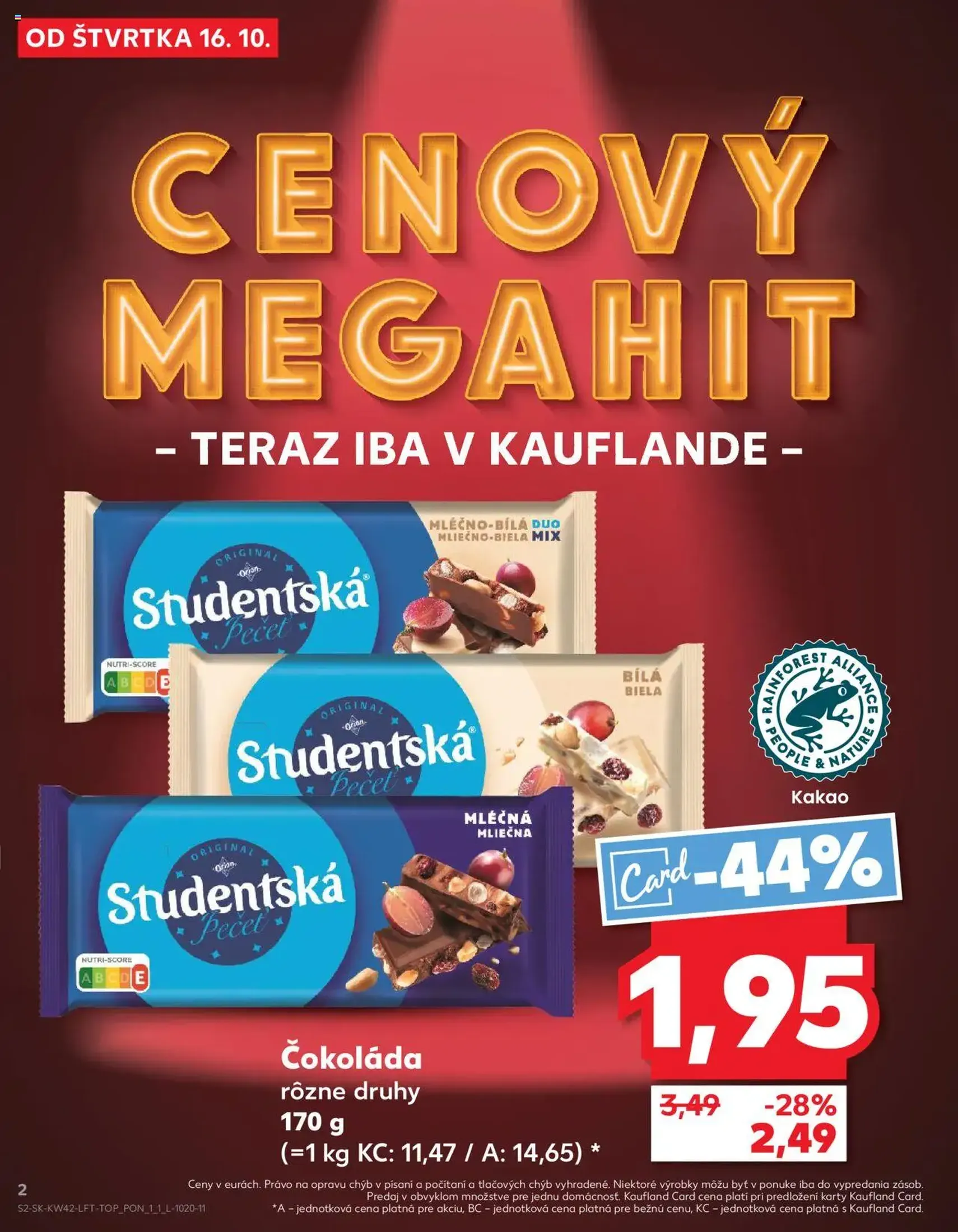 Kaufland Bratislava-Avion - platný leták od 16.10.2025 strana 2 z 78