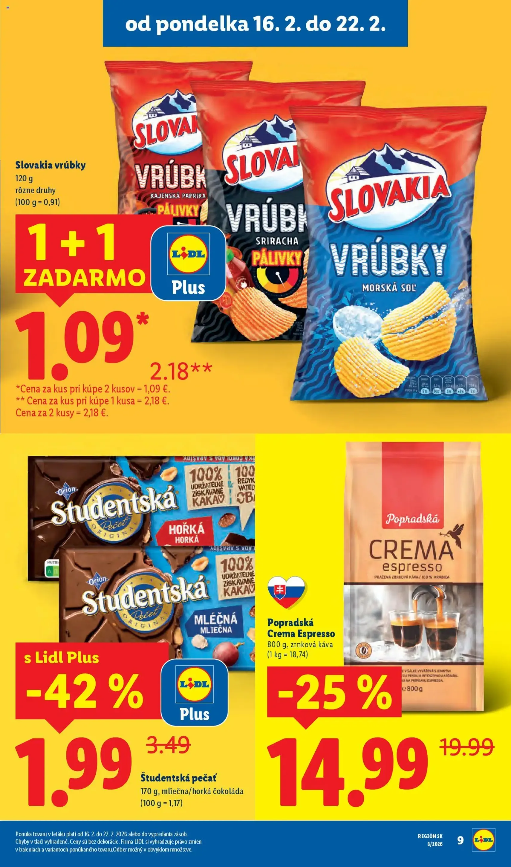 Lidl leták - platný leták od 16.02.2026 strana 9 z 95