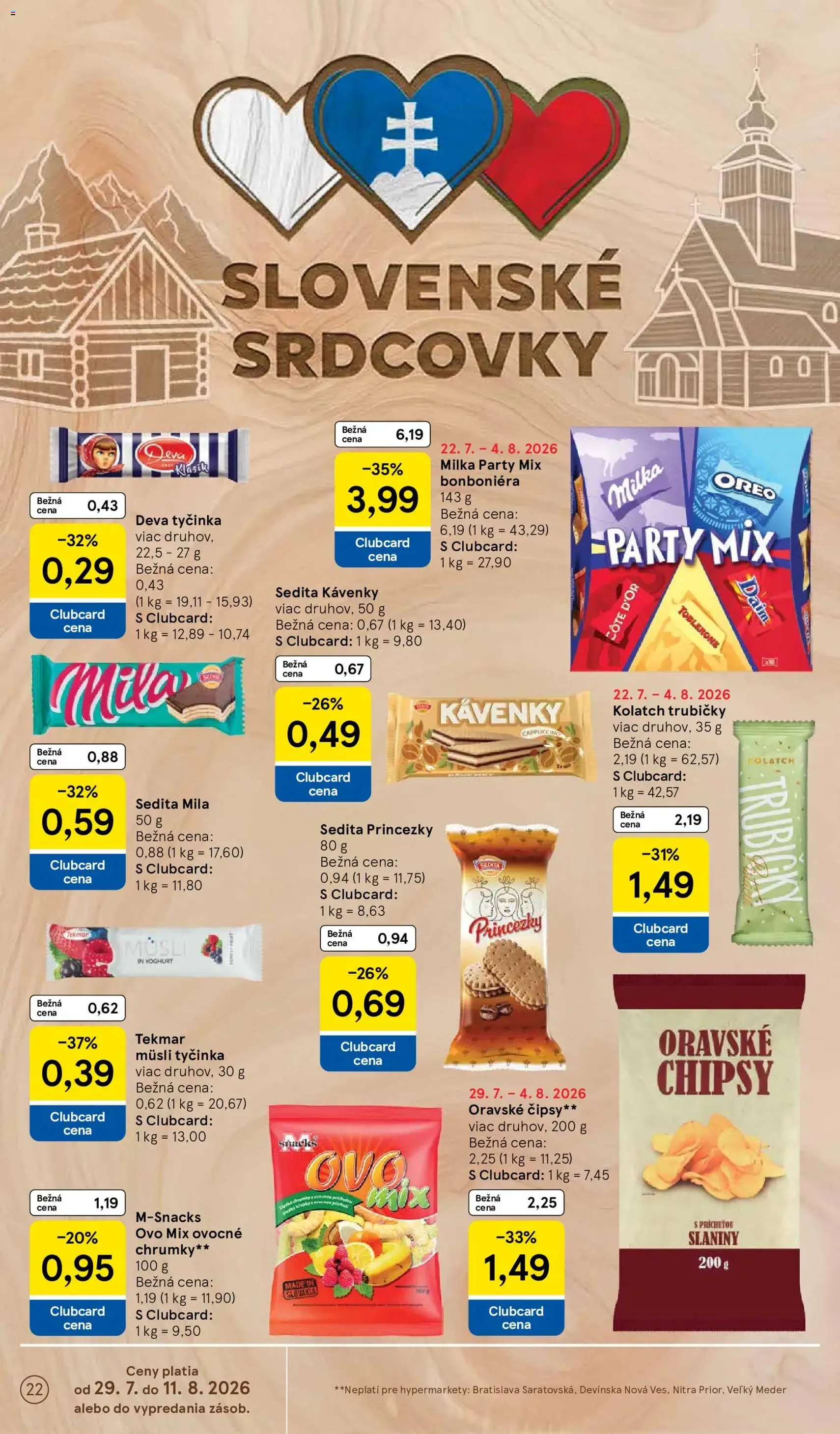 Tesco Hypermarket - leták - platný leták od 29.07.2026 strana 22 z 53