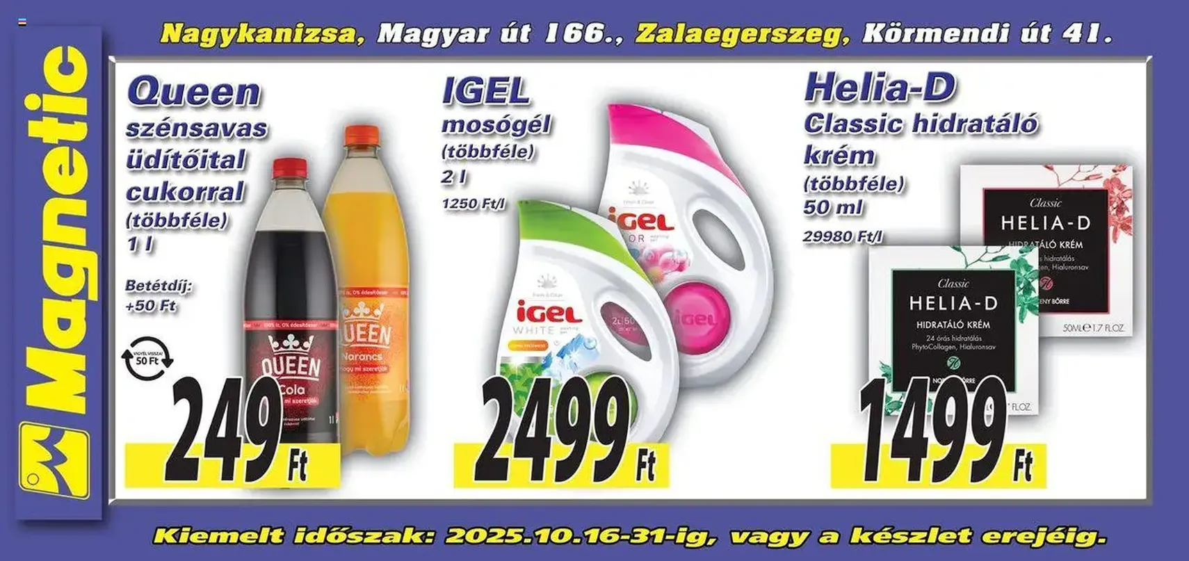 Magnetic - Óriásplakátok - 2025.10.16. érvényes szórólap 2 oldal 5 oldalból