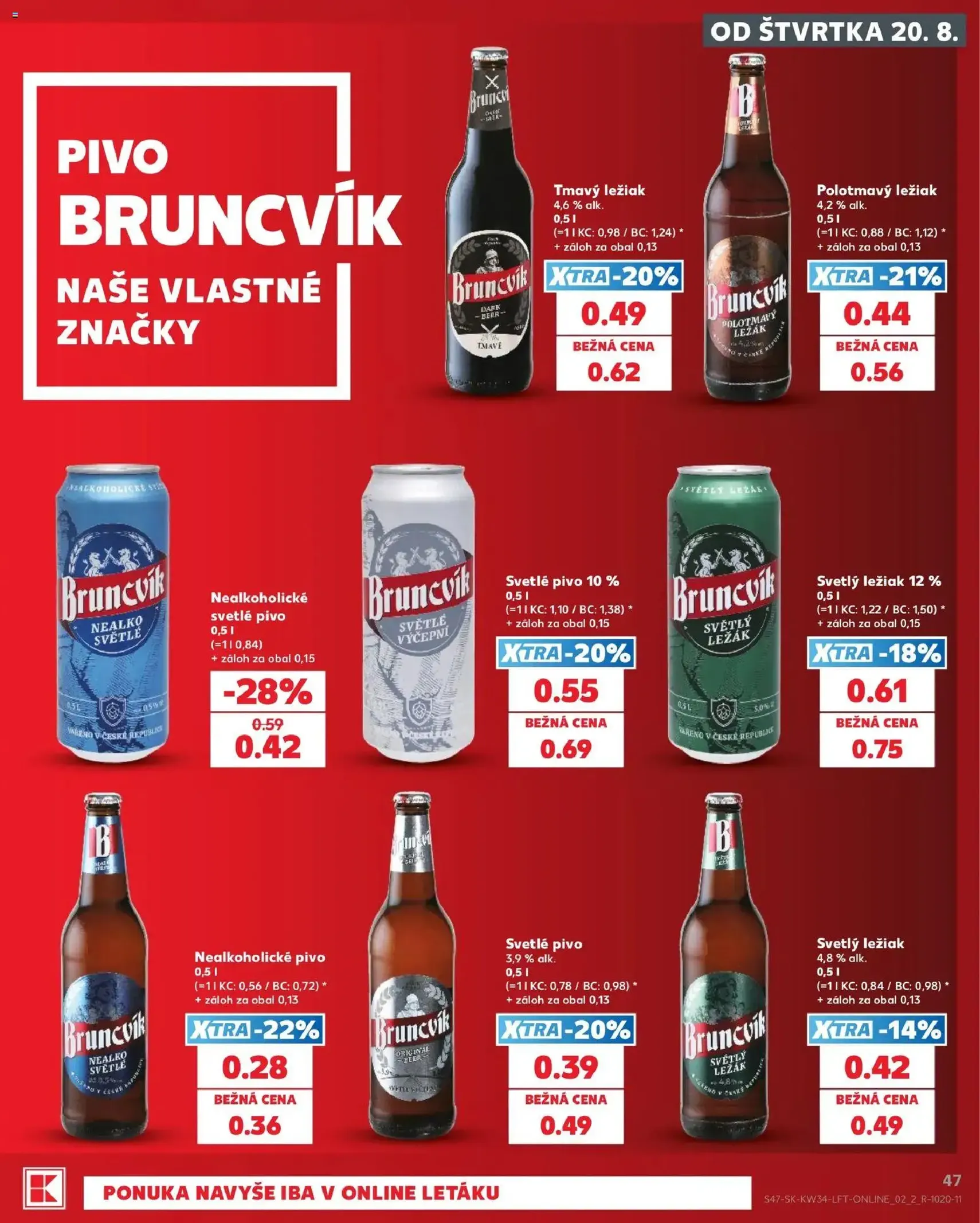 Kaufland leták - platný leták od 20.08.2026 strana 47 z 76