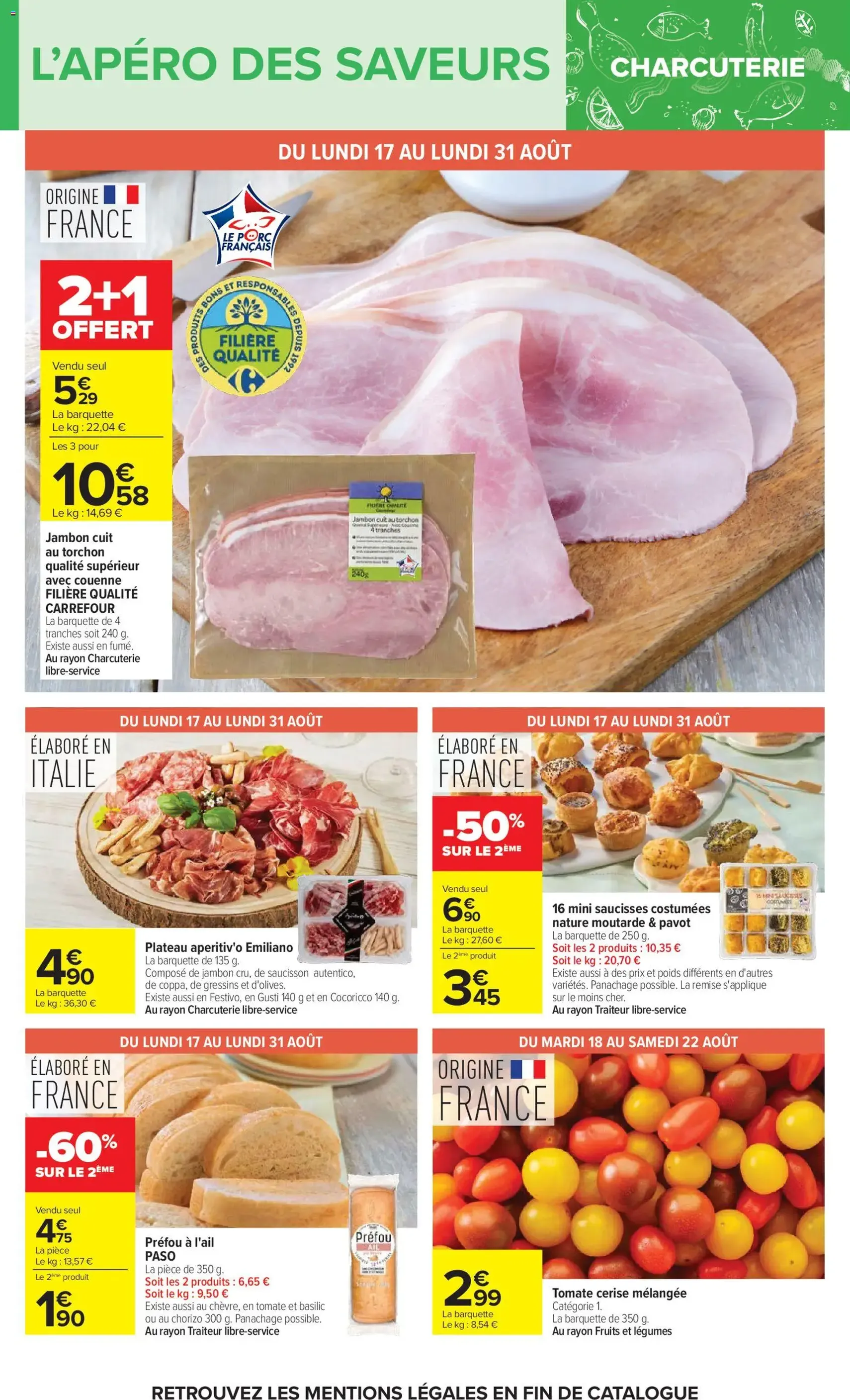 Carrefour Vos promos du quotidien - brochure valable à partir du 17/08/2026, page 18 sur 84