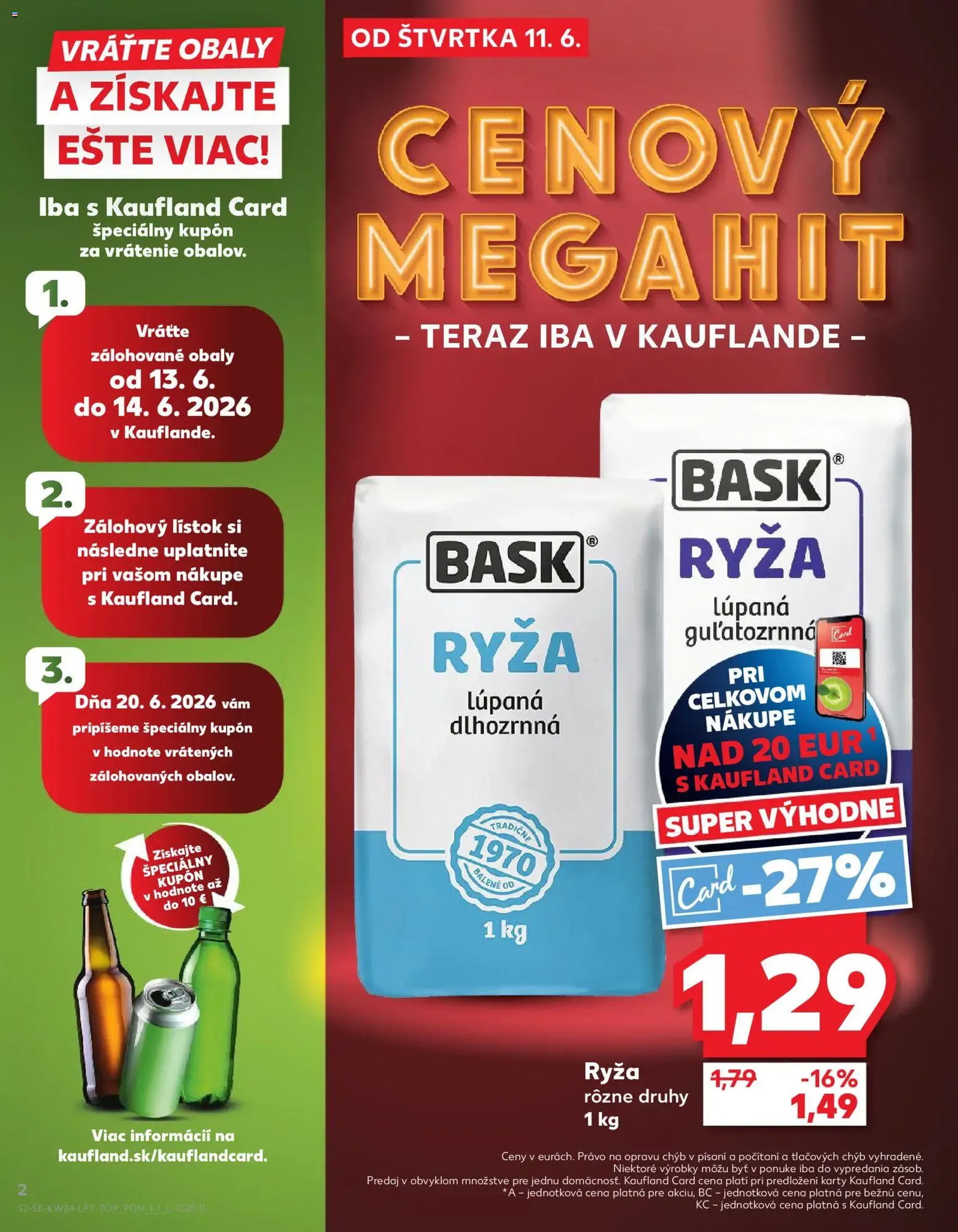 Kaufland leták - platný leták od 11.06.2026 strana 2 z 78