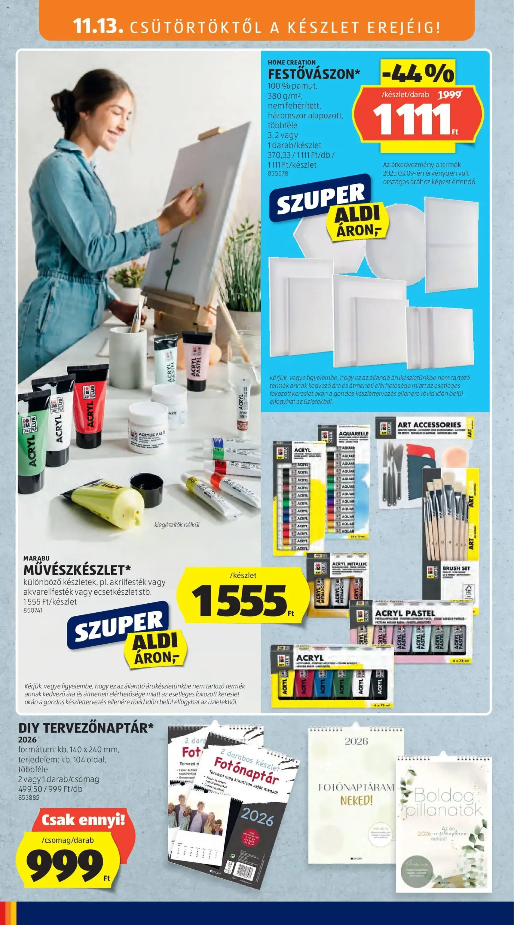 Aldi Akciós újság - 2025.11.13. érvényes szórólap 30 oldal 59 oldalból