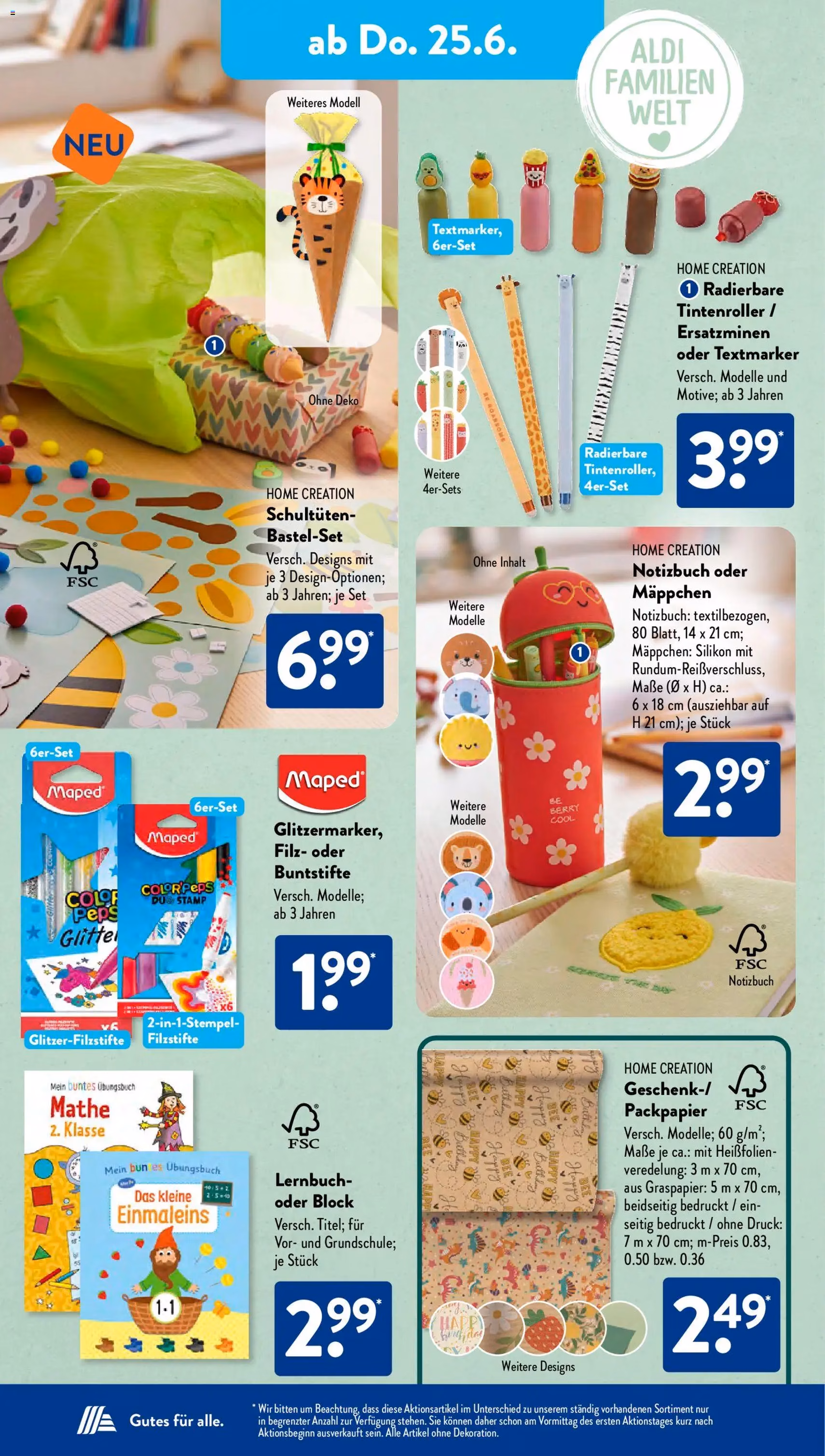 Aldi Süd Prospekt - Gültiger Prospekt ab 22.06.2026, Seite 9 von insgesamt 24