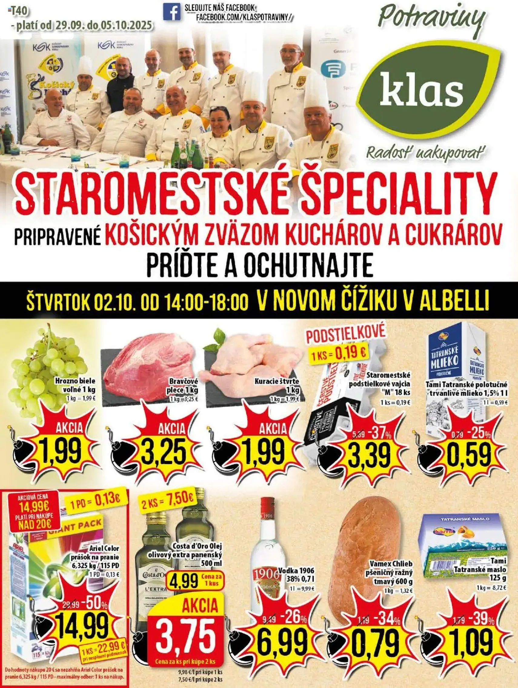 Klas leták - platný leták od 29.09.2025 strana 1 z 25