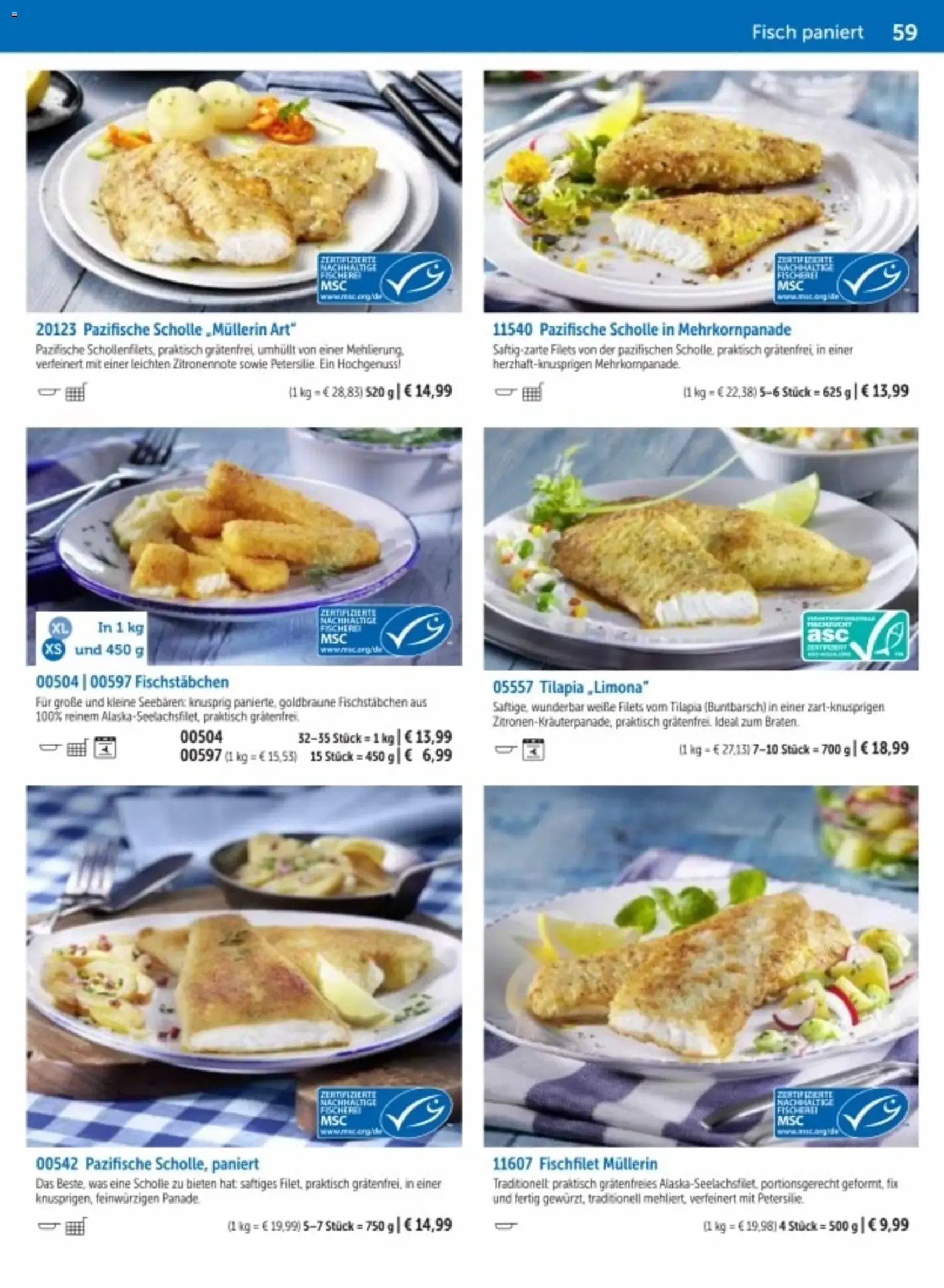 Bofrost Katalog - Gültiger Prospekt ab 06.03.2026, Seite 59 von insgesamt 150