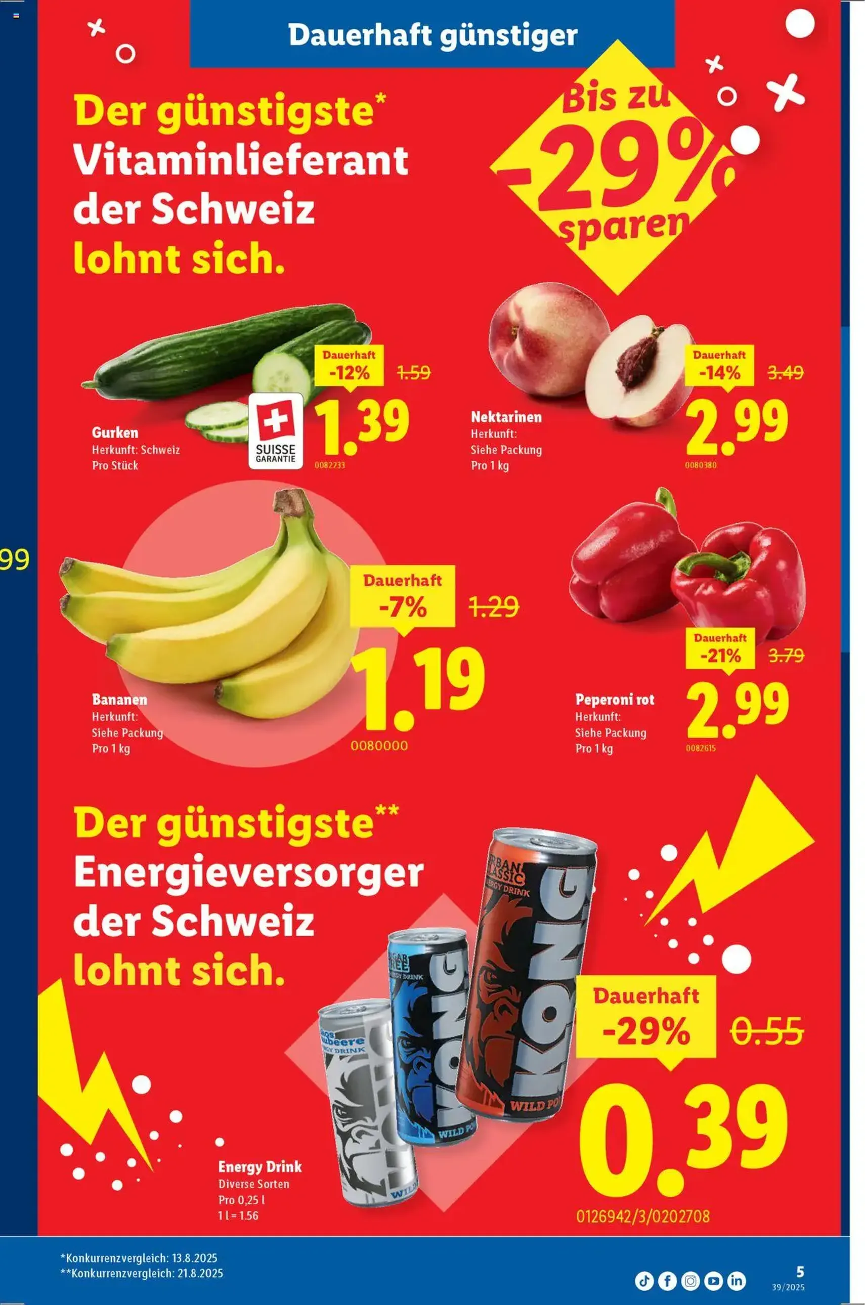 Lidl Aktionen - Gültiger Prospekt ab 25.09.2025, Seite 5 von insgesamt 32