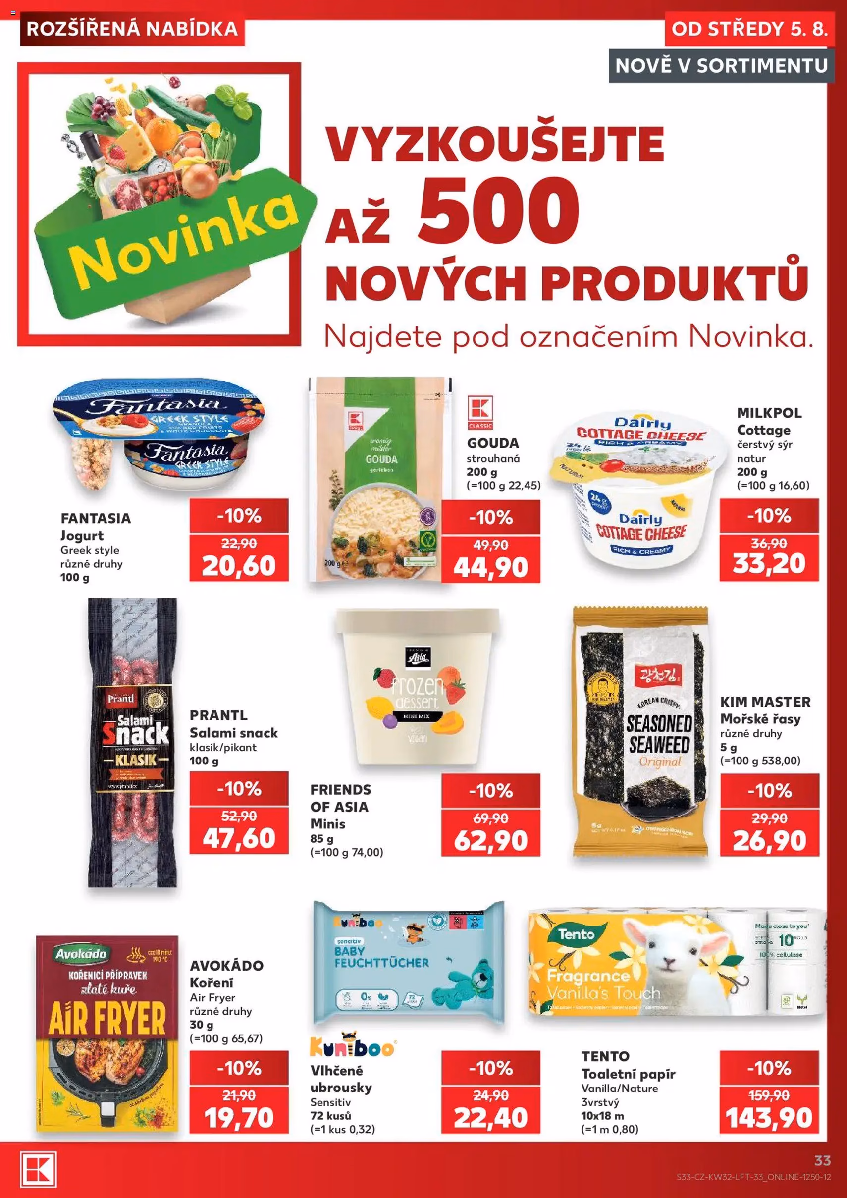 Kaufland leták - platný leták od 05.08.2026 strana 33 z 54