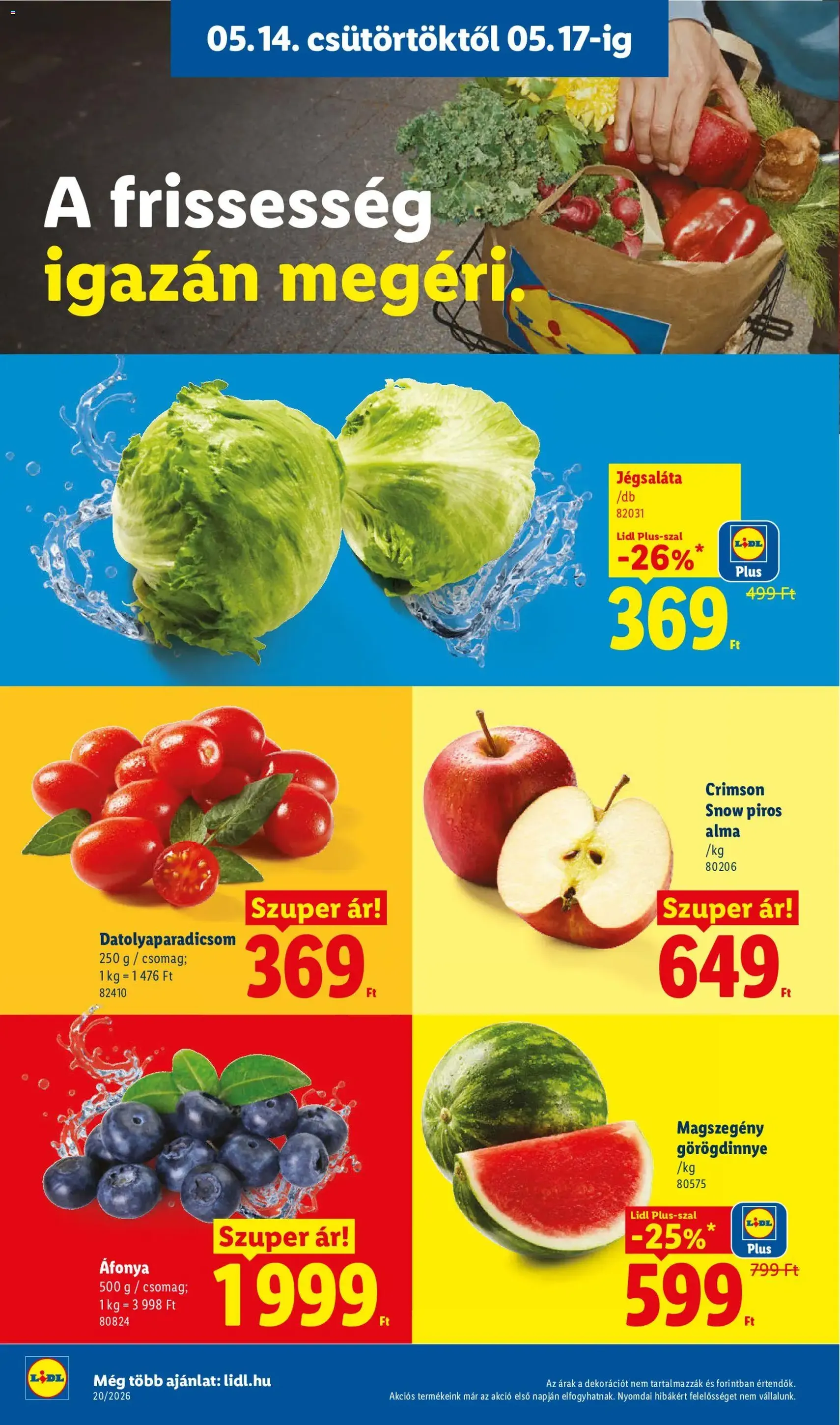Lidl akciós újság - 2026.05.14. érvényes szórólap 4 oldal 68 oldalból