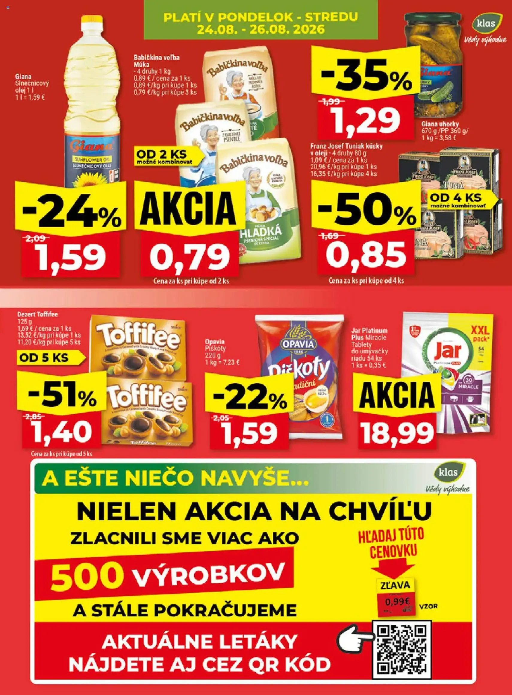 Klas leták - platný leták od 24.08.2026 strana 5 z 29