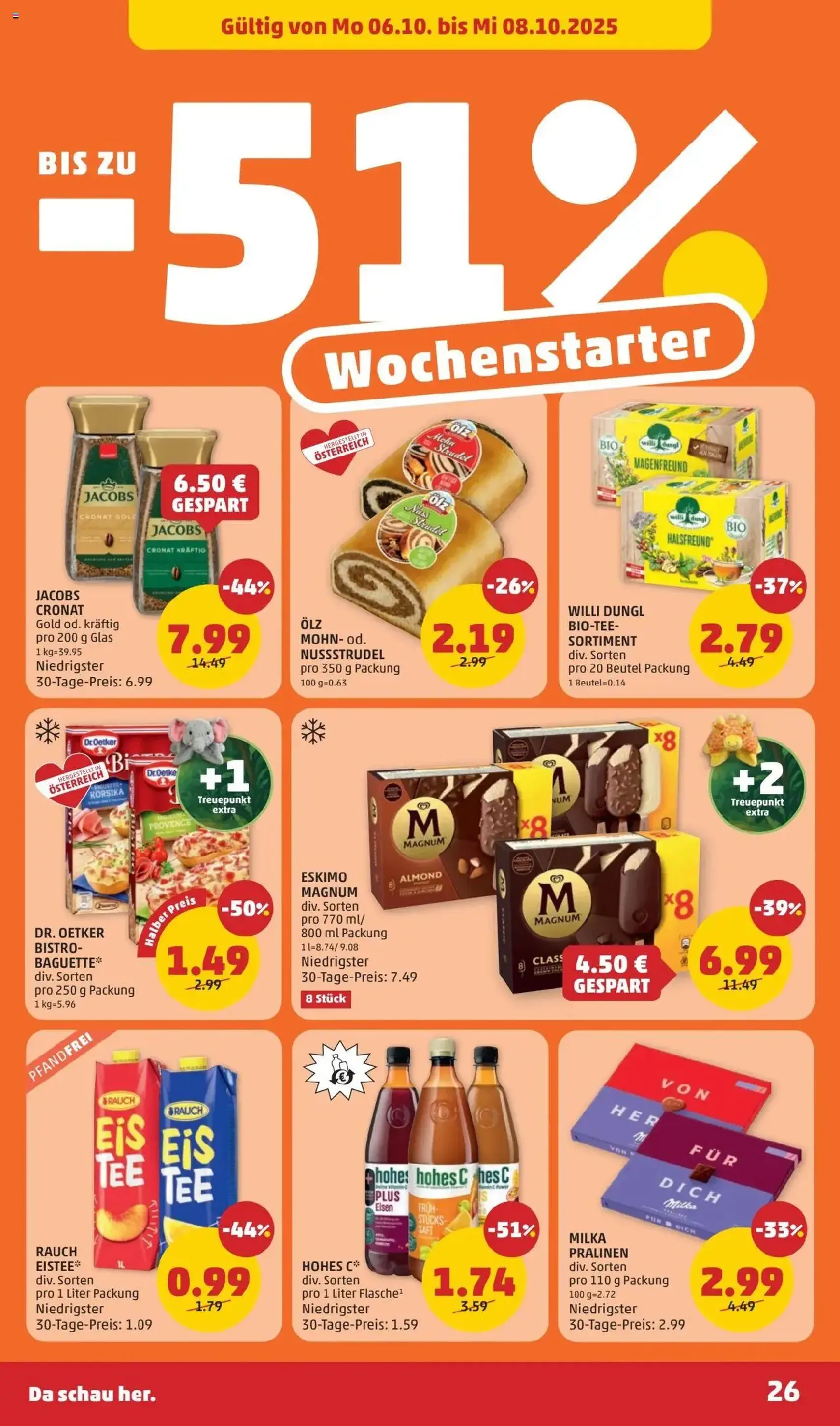 Penny Markt Flugblatt - Gültiger Prospekt ab 02.10.2025, Seite 26 von insgesamt 32