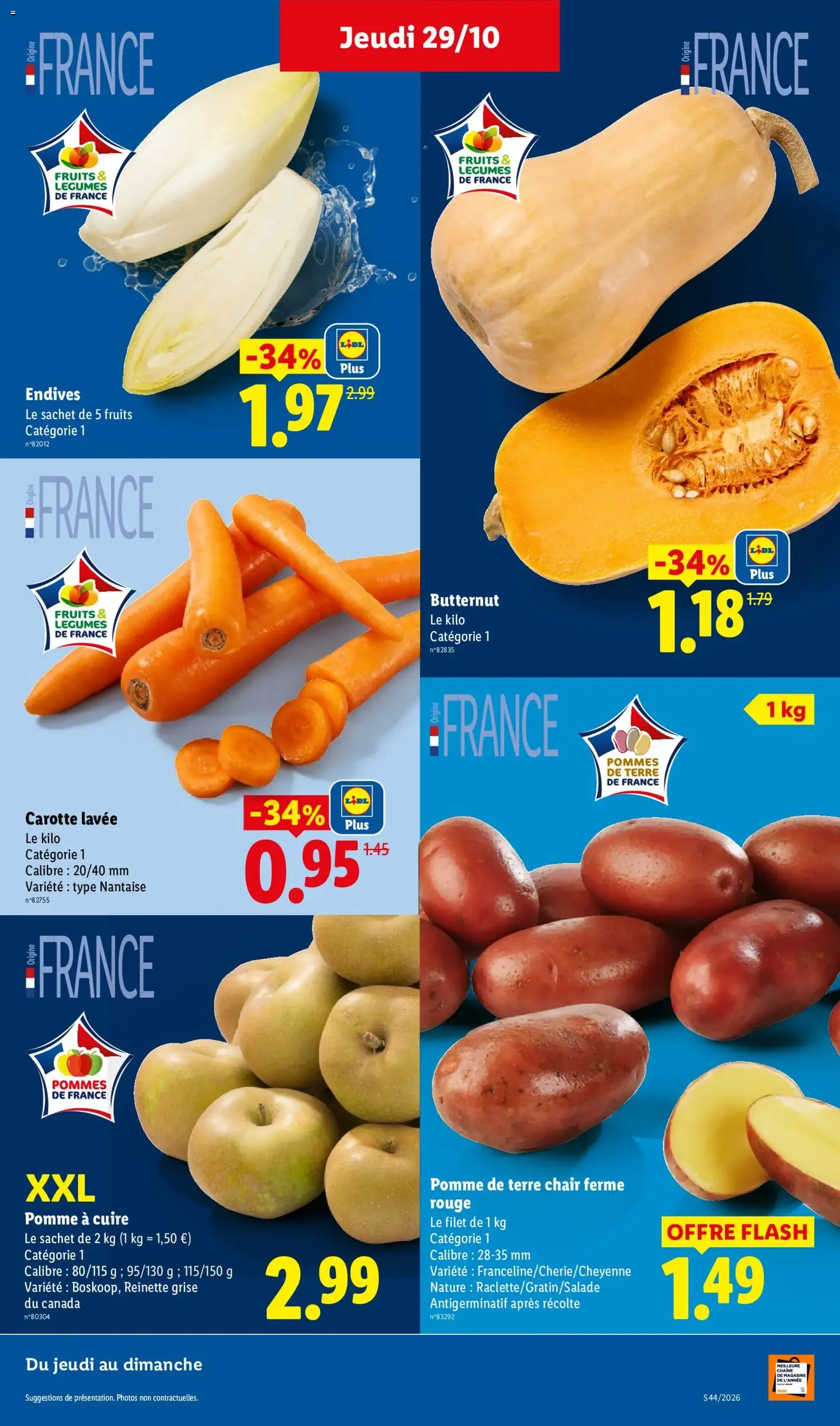 LIDL catalogue - brochure valable à partir du 29/10/2026, page 3 sur 64