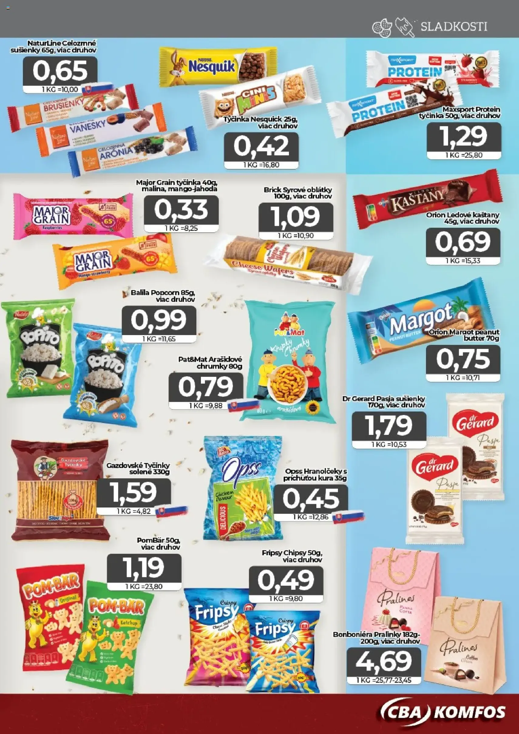 CBA Komfos leták - platný leták od 23.10.2026 strana 11 z 16