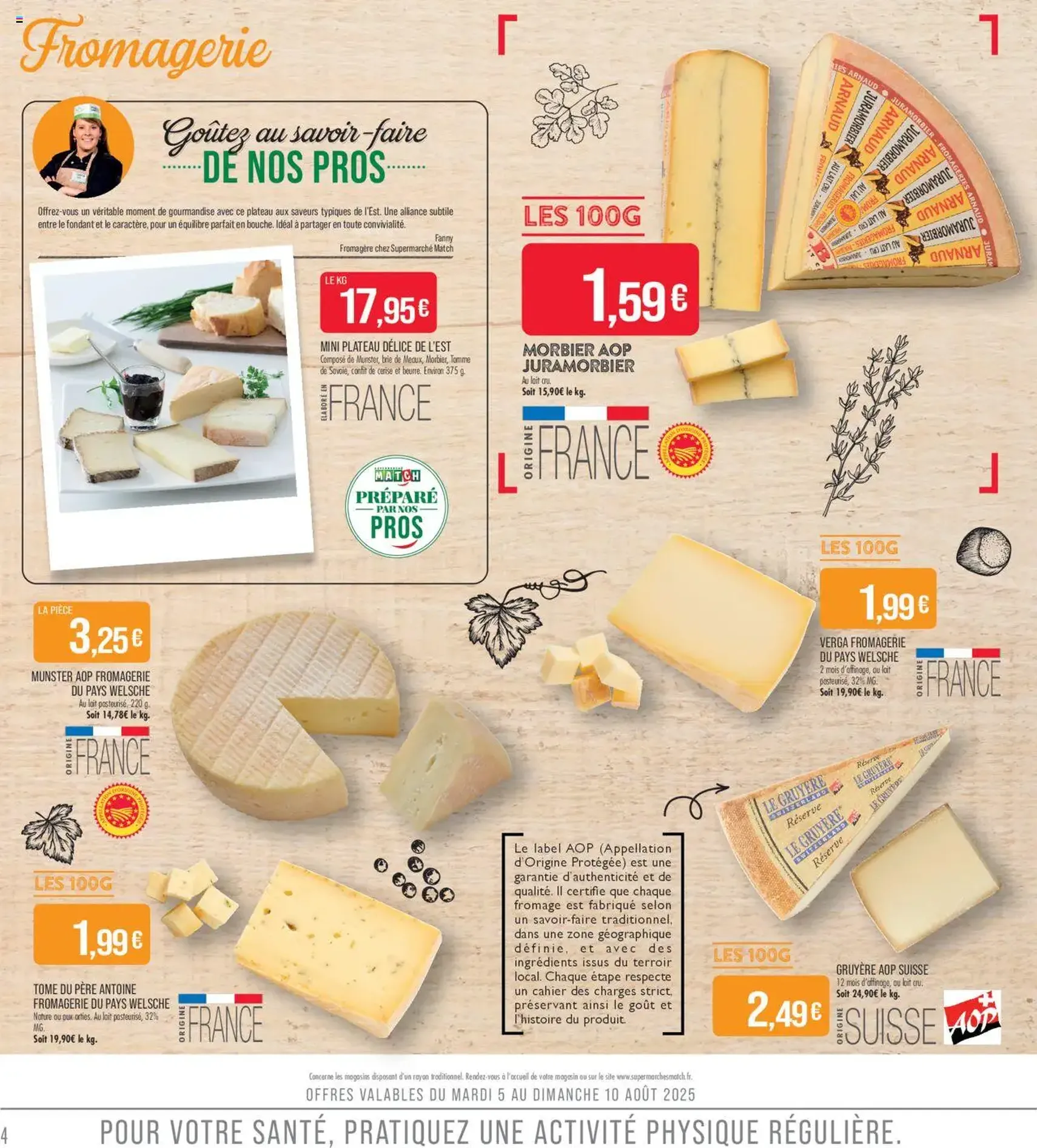 Match Supermarché catalogue - brochure valable à partir du 05/08/2025, page 4 sur 22 Match Supermarché catalogue - brochure valable à partir du 05/08/2025, page 4 sur 22