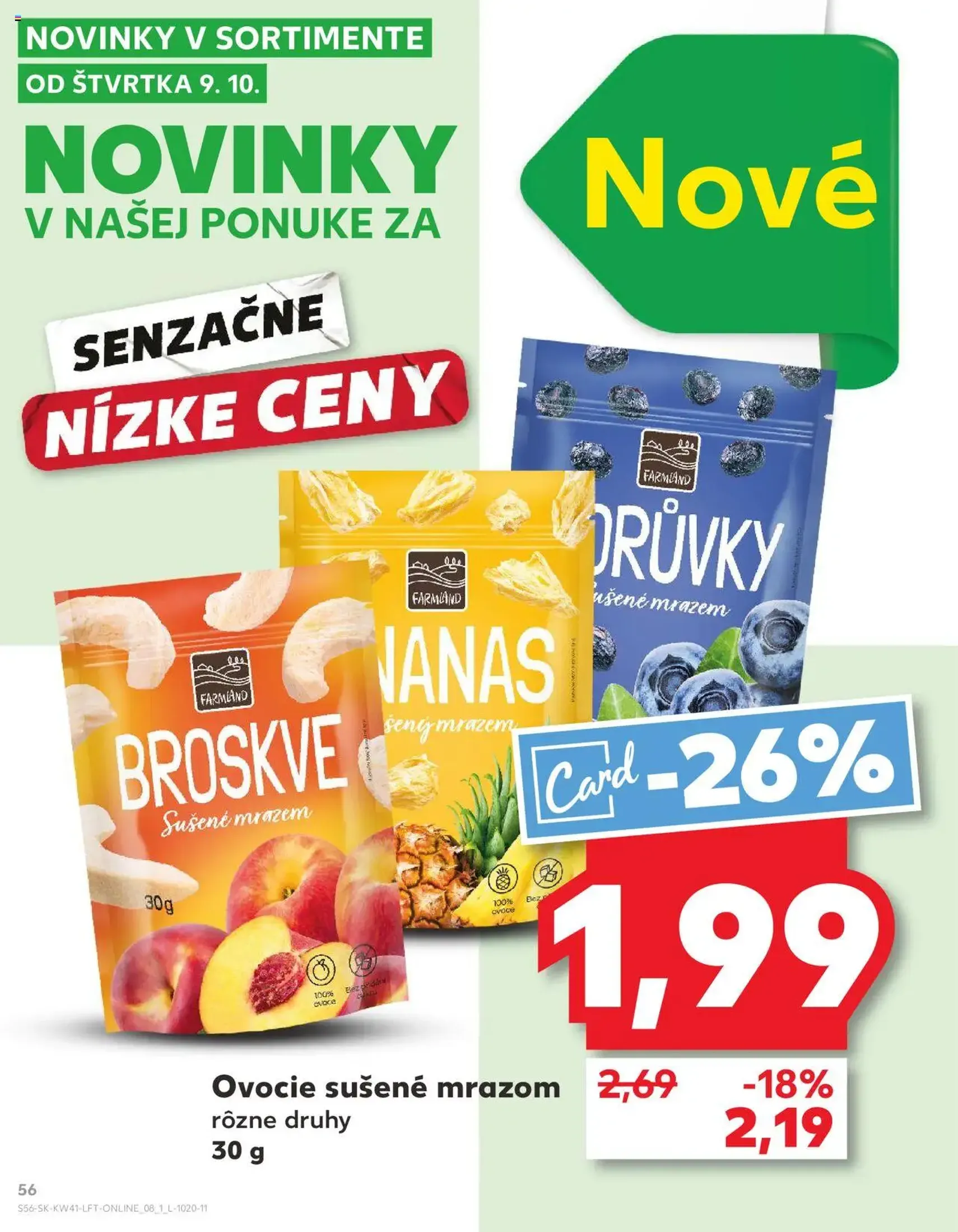 Kaufland Bratislava-Avion - platný leták od 09.10.2025 strana 56 z 80