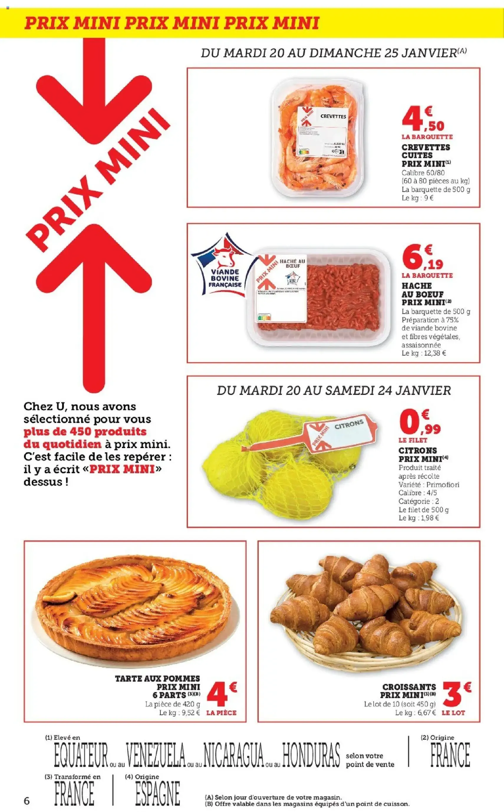 Super U catalogue - brochure valable à partir du 20/01/2026, page 6 sur 44