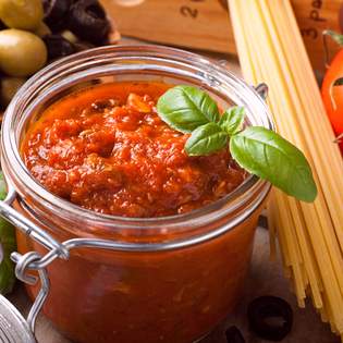 Previsualización de la receta Salsa de tomate hervido para pasta