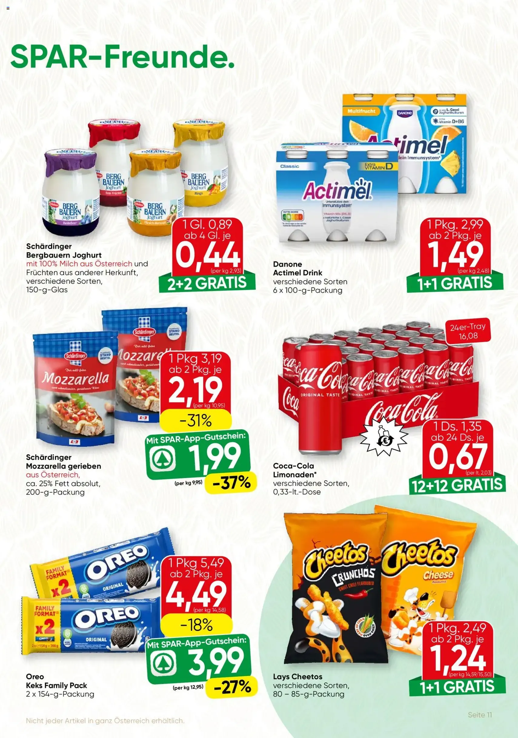 SPAR Gourmet Flugblatt - Gültiger Prospekt ab 20.11.2025, Seite 11 von insgesamt 12