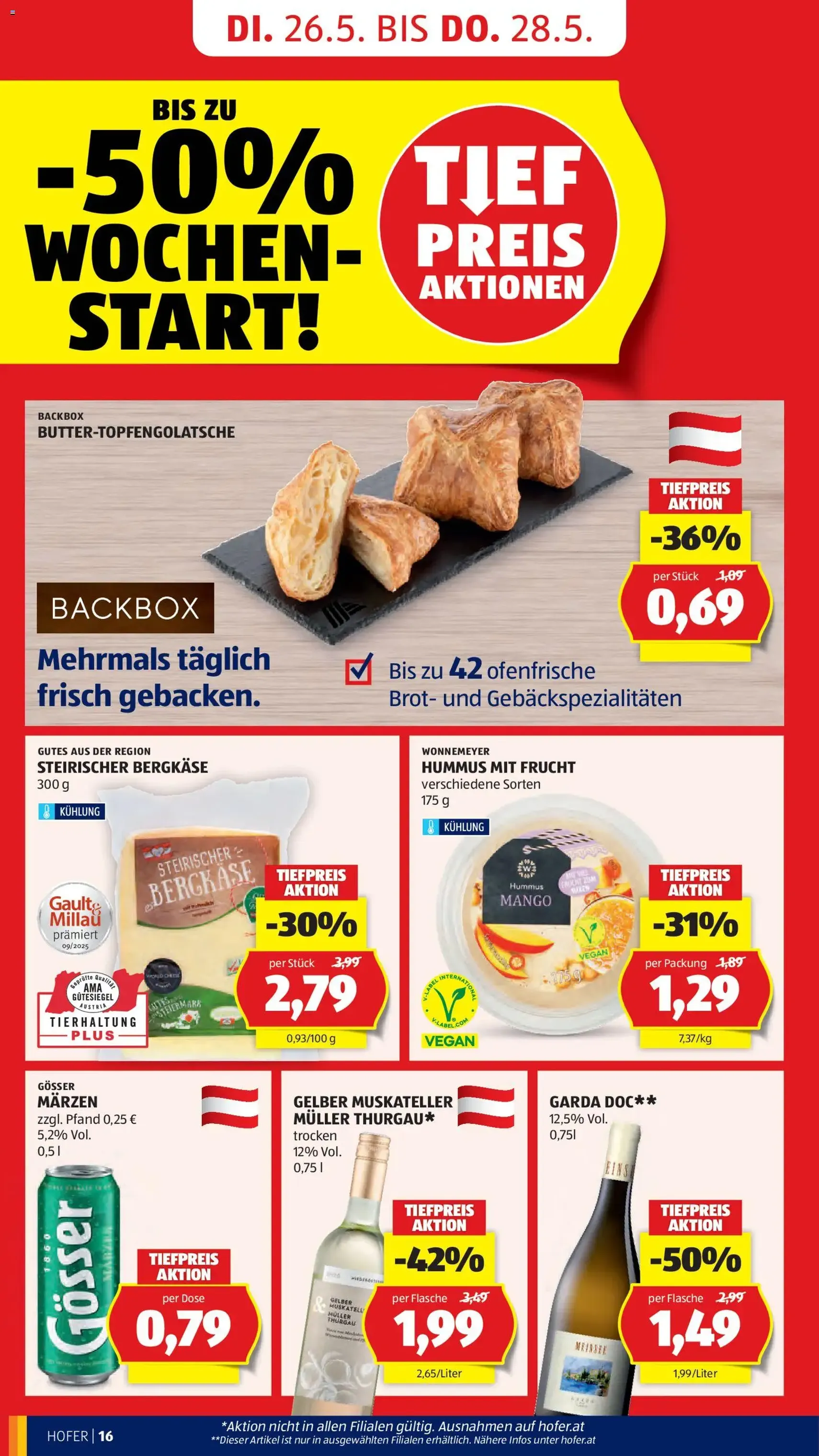 Hofer Flugblatt - Gültiger Prospekt ab 22.05.2026, Seite 20 von insgesamt 46