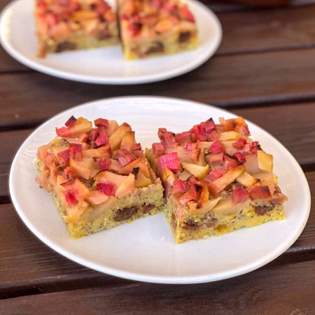 Rhabarberkuchen - Rezeptvorschau