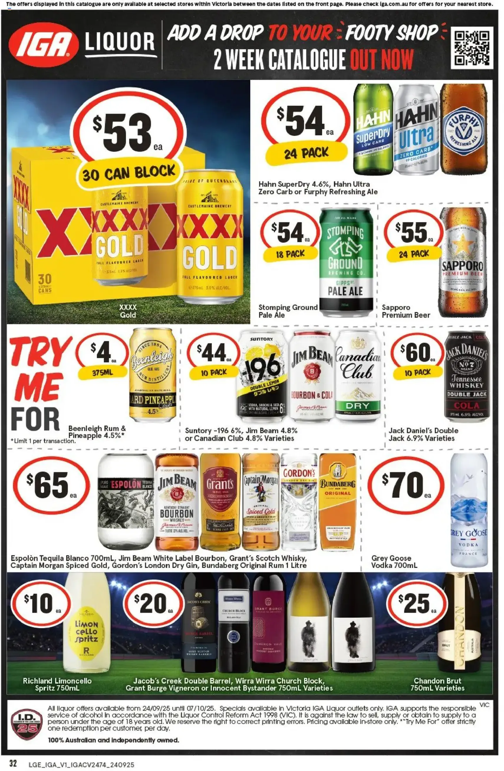IGA Catalogue VIC - valid flyer from 24/09/2025, page 5 of 35