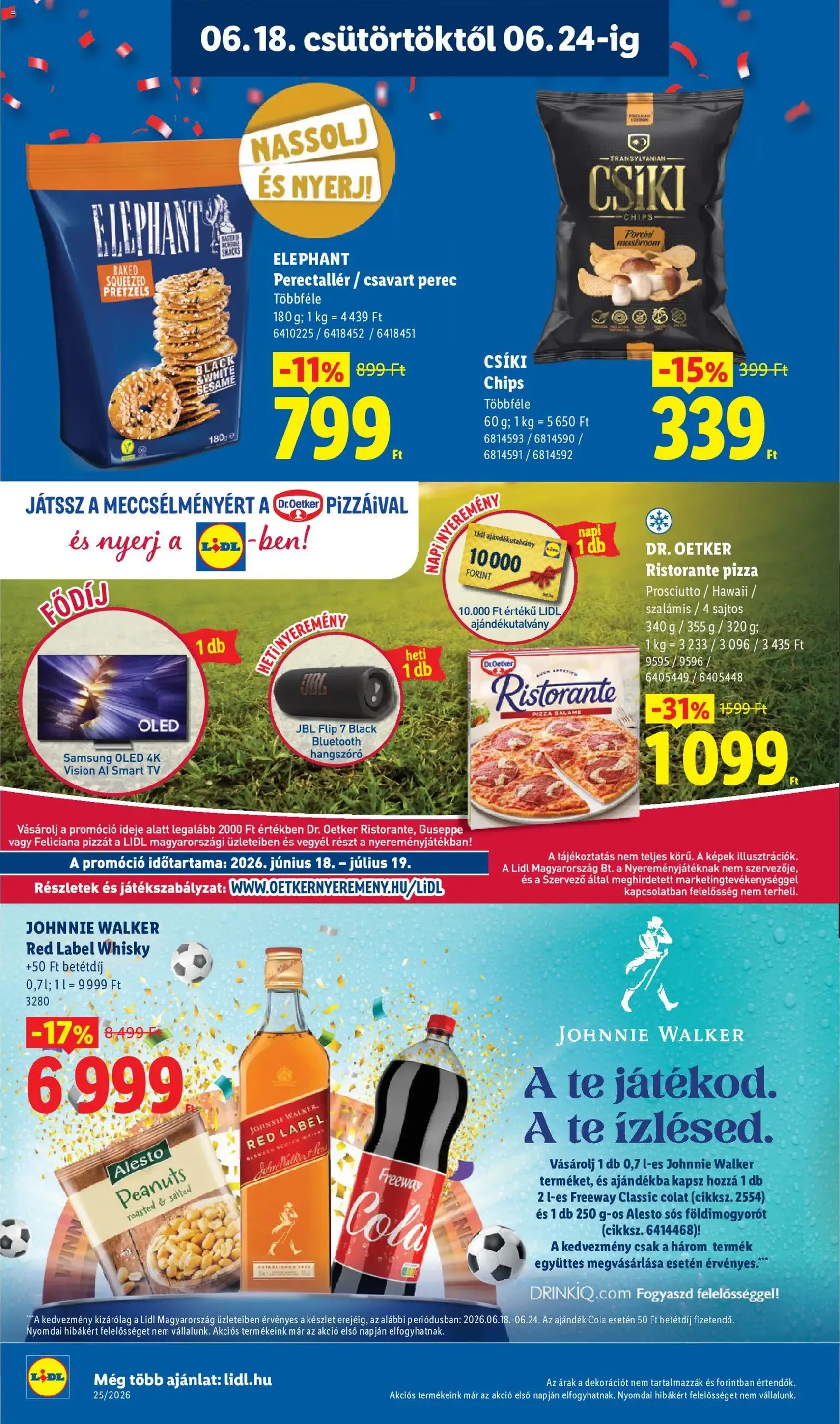 Lidl akciós újság - 2026.06.18. érvényes szórólap 18 oldal 78 oldalból