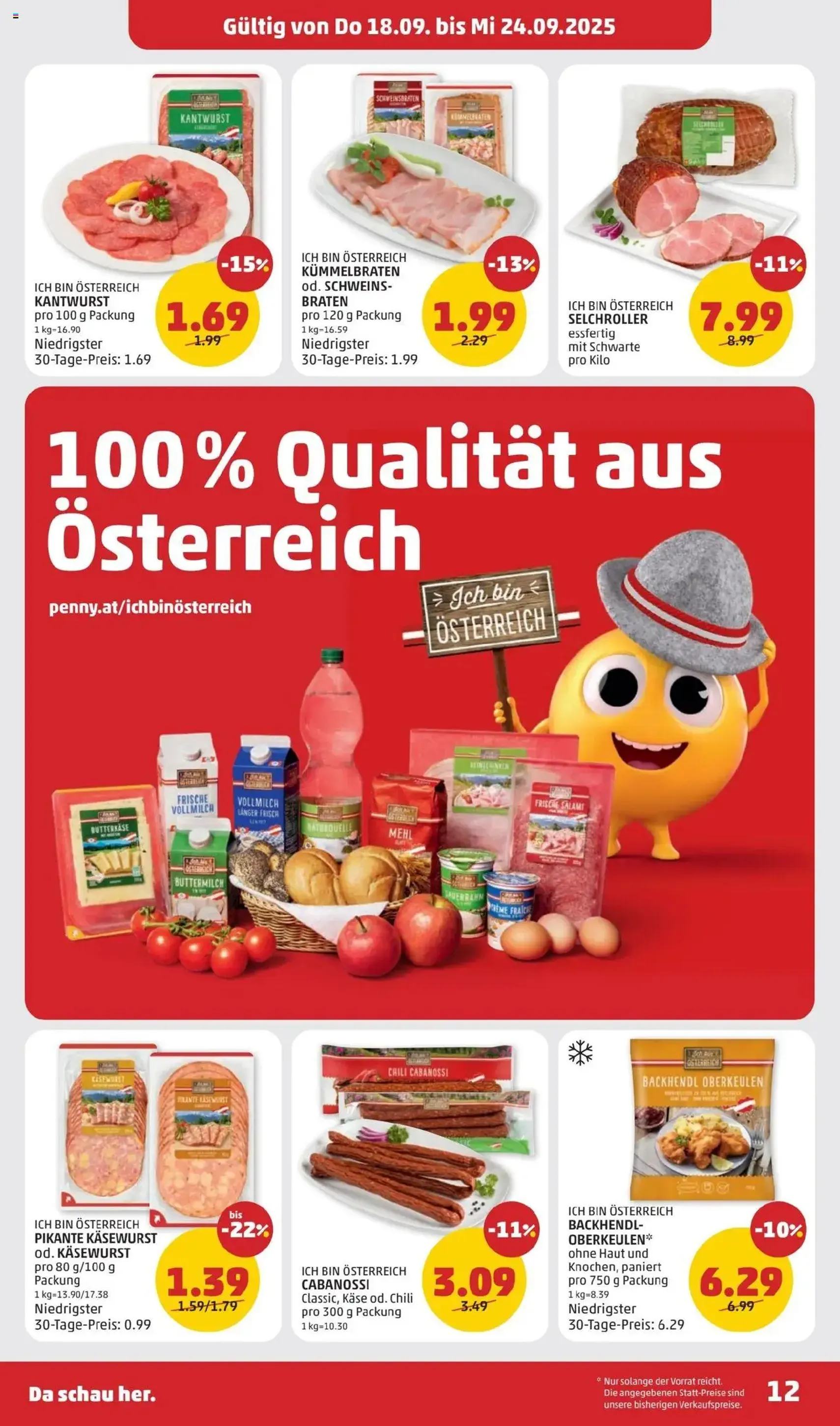 Penny Markt Flugblatt - Gültiger Prospekt ab 18.09.2025, Seite 12 von insgesamt 32