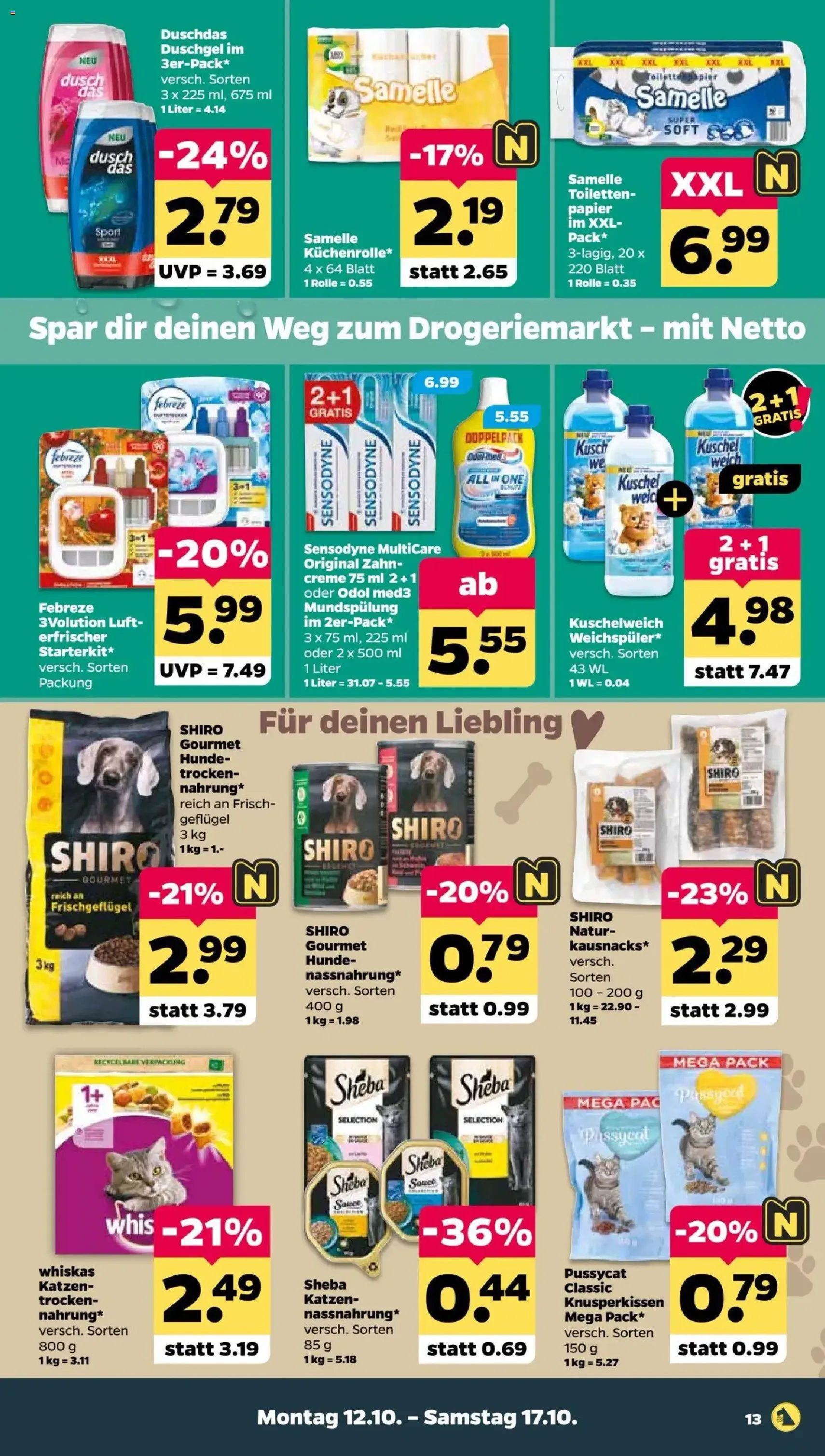 Netto Prospekt - Gültiger Prospekt ab 12.10.2026, Seite 15 von insgesamt 39