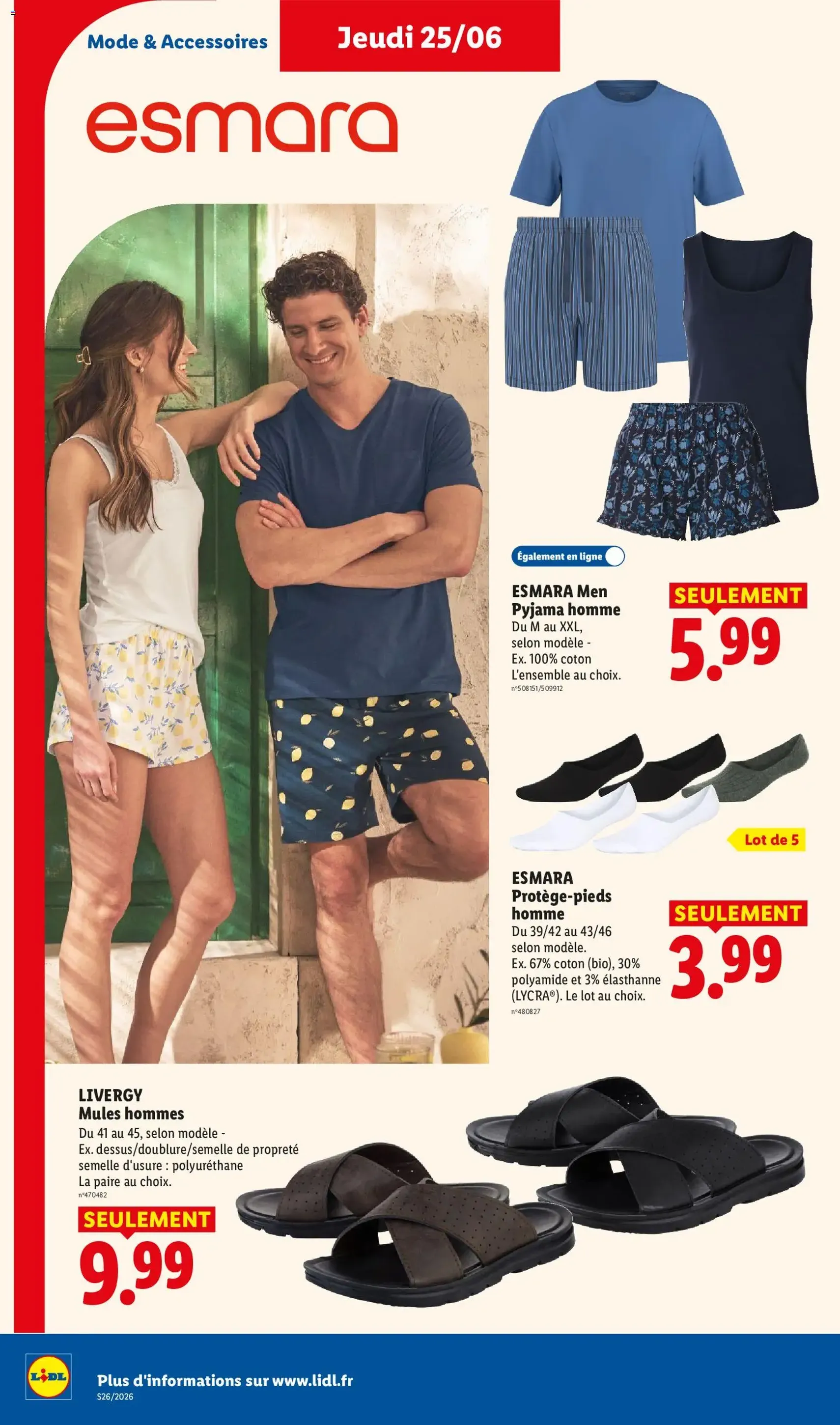 LIDL catalogue - brochure valable à partir du 25/06/2026, page 46 sur 72