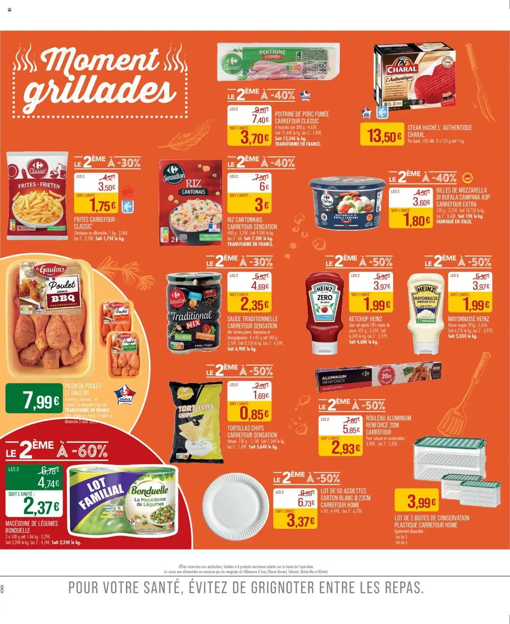 Match Supermarché catalogue - brochure valable à partir du 29/07/2025, page 8 sur 22 Match Supermarché catalogue - brochure valable à partir du 29/07/2025, page 8 sur 22