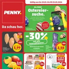 Penny Markt - Flugblatt - Prospekt Vorschau gültig ab 19.03.2026