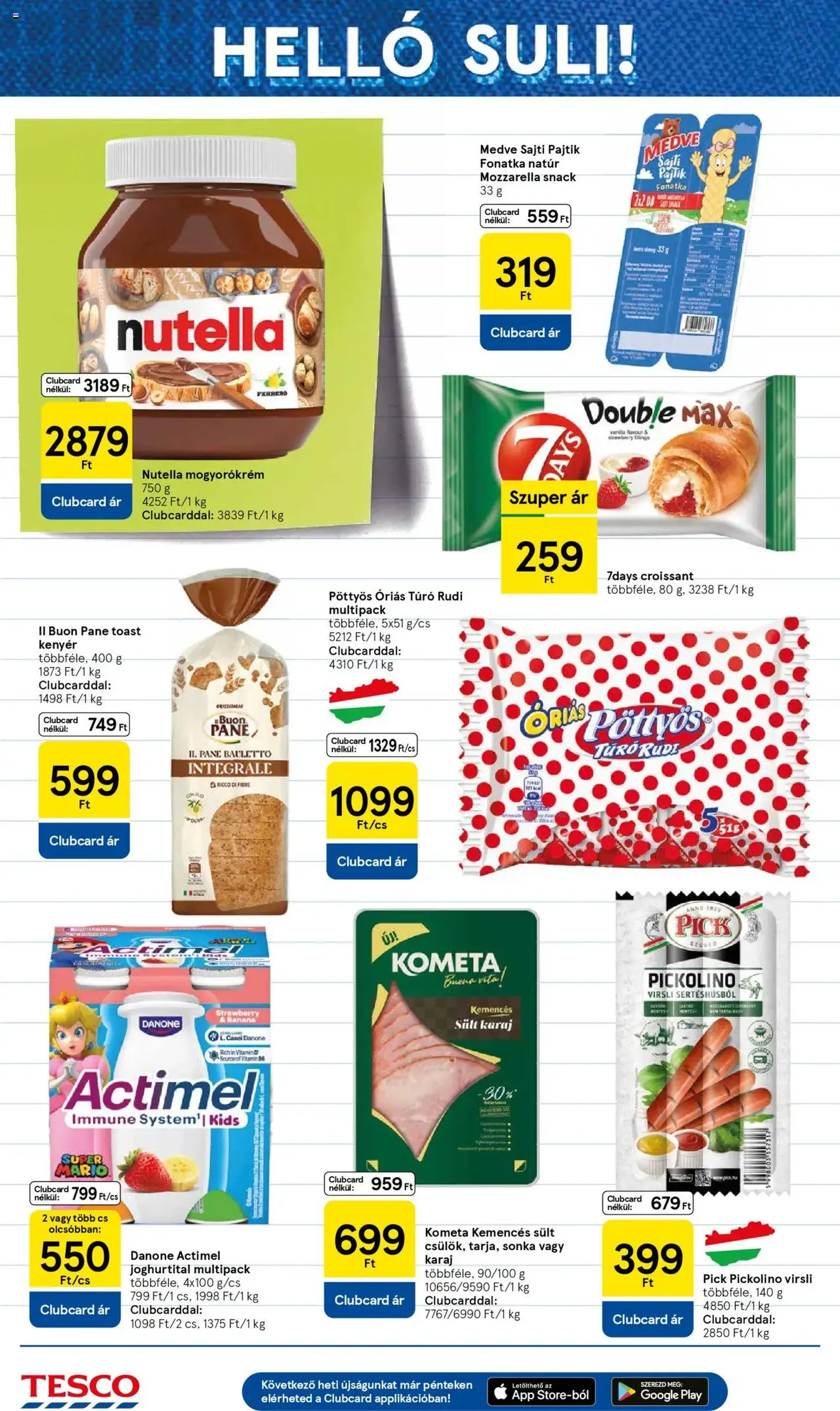 Tesco Hipermarket - Akciós újság - 2025.08.14. érvényes szórólap 12 oldal 32 oldalból