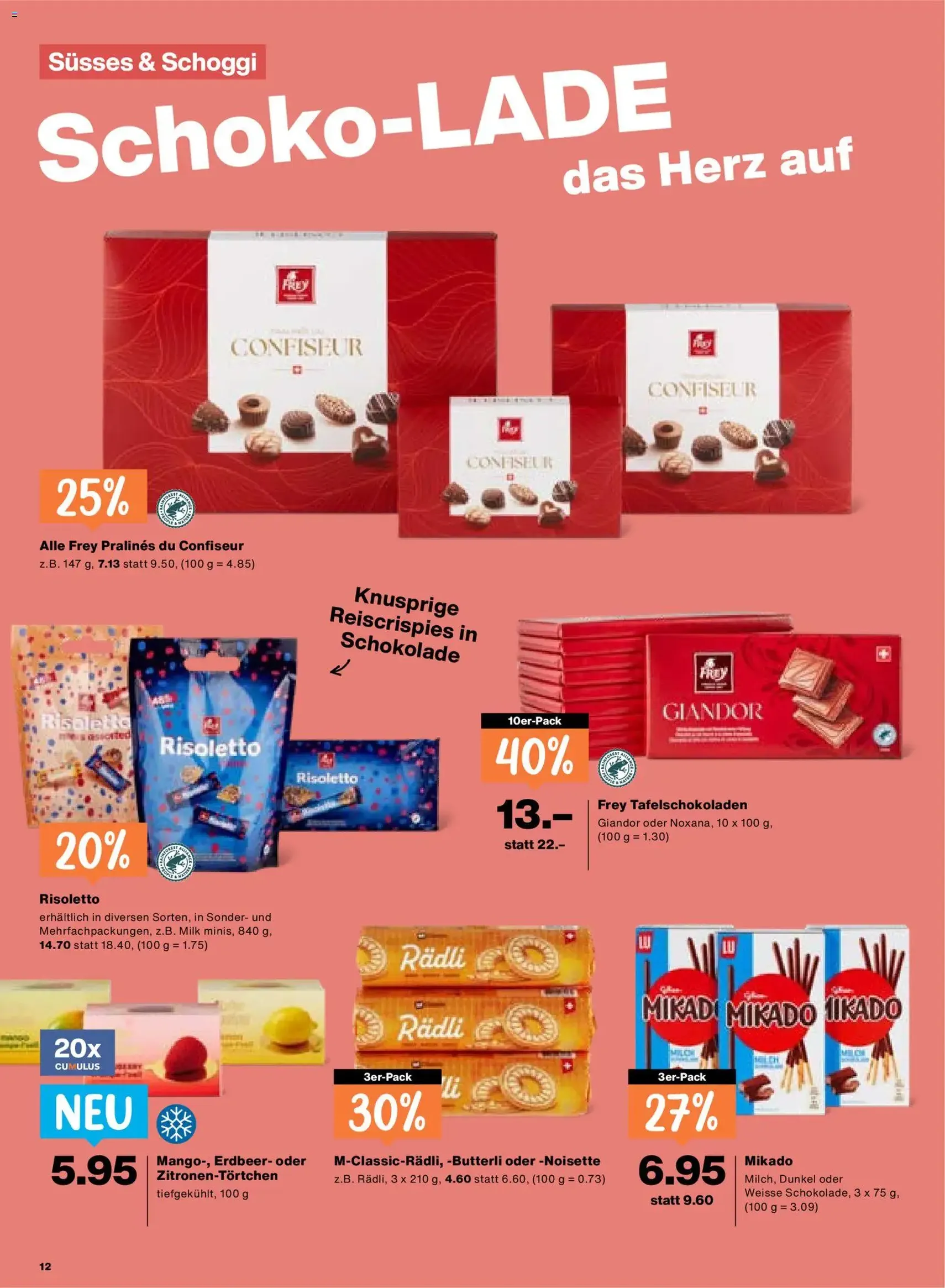 Migros aktionen - Gültiger Prospekt ab 22.10.2026, Seite 12 von insgesamt 24