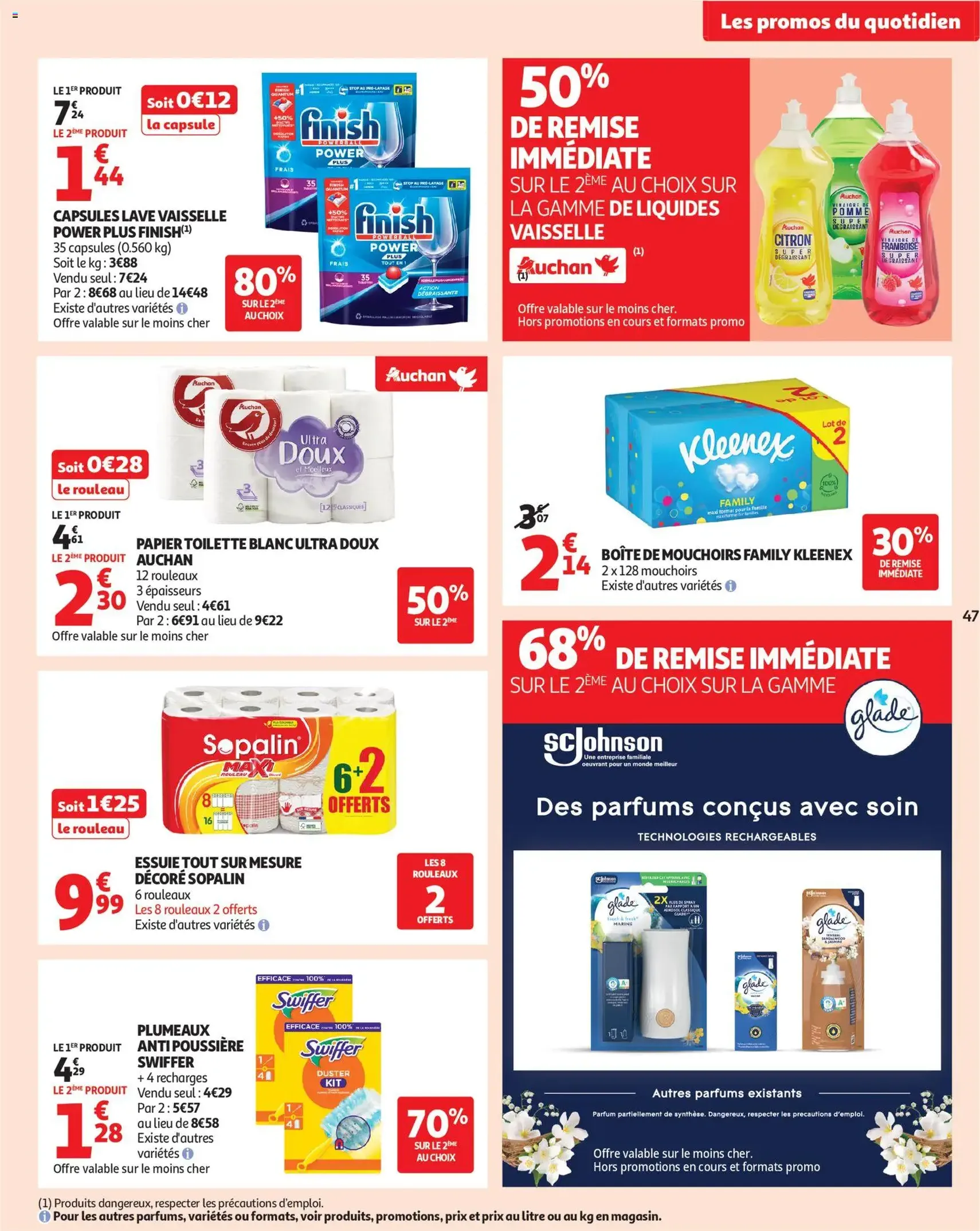 Auchan folder / publicité - geldige folder vanaf 09/12/2025 pagina 47 van 64